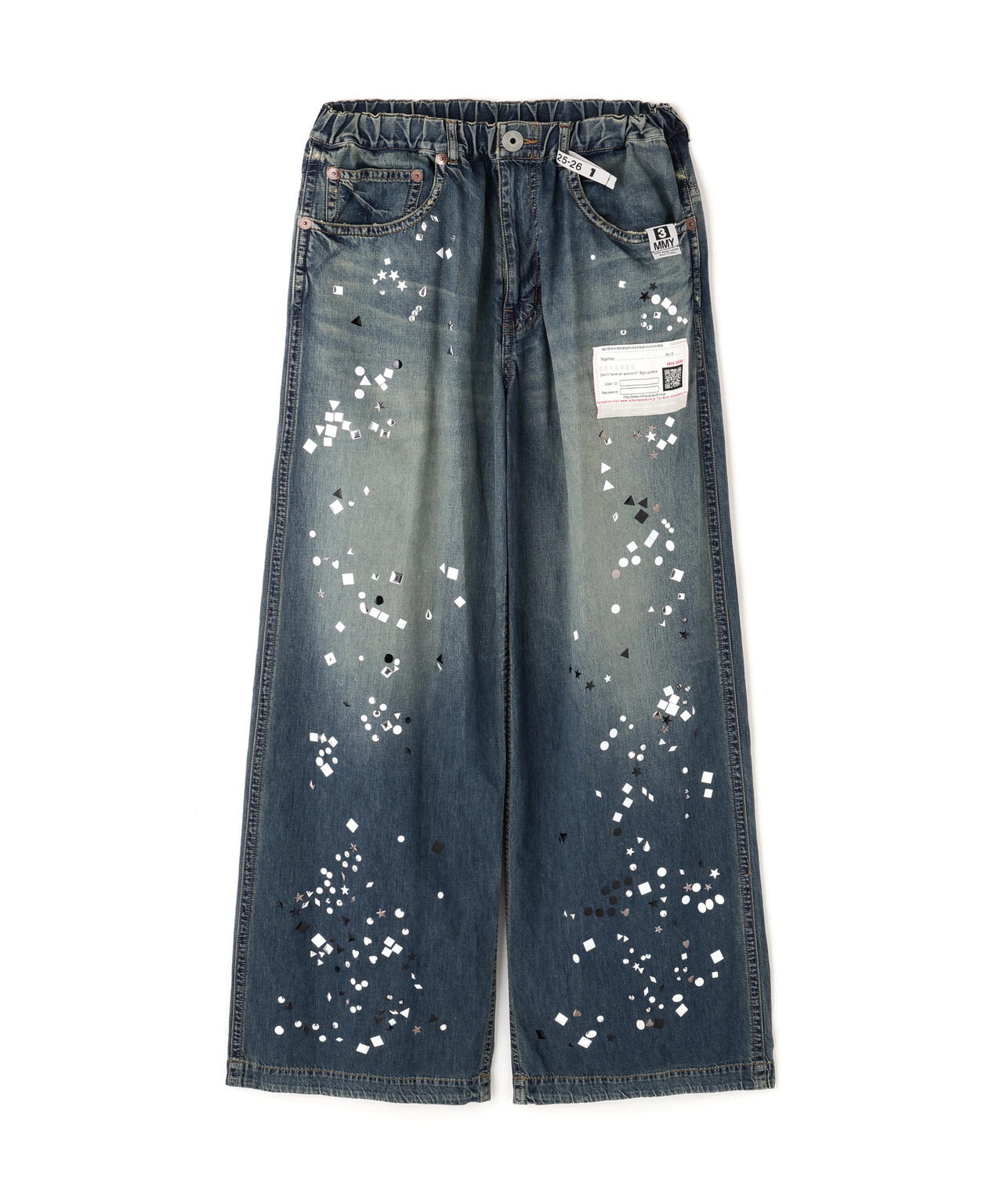 Maison MIHARAYASUHIRO/メゾン ミハラヤスヒロ/EMBELLISED JEANS