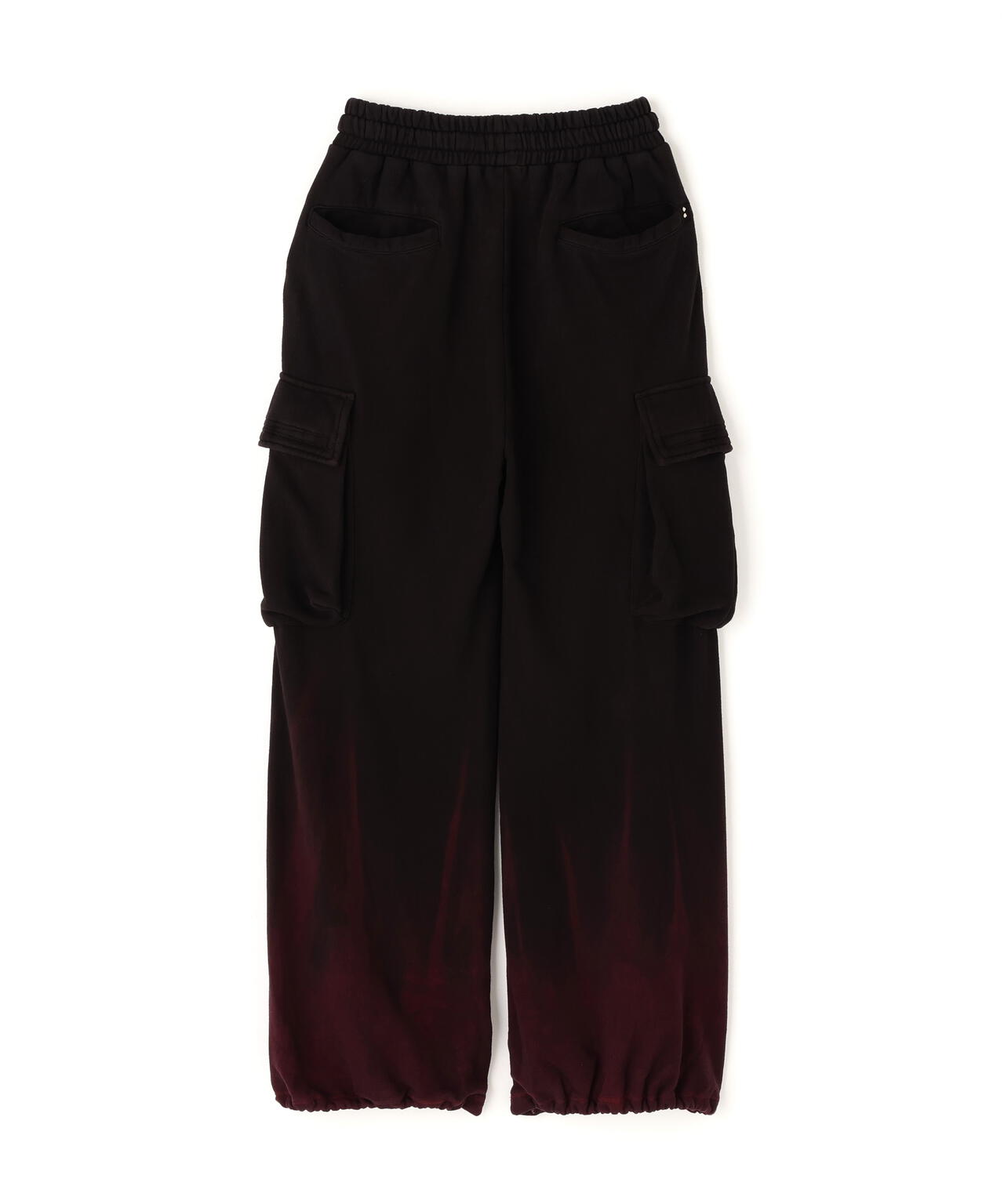KMRii/ケムリ/White Flame Wide Sweat Pants