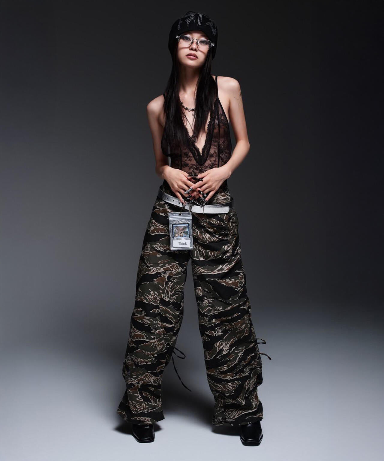 MITSUKI/ミツキ/WAIST V MILITARY PANTS