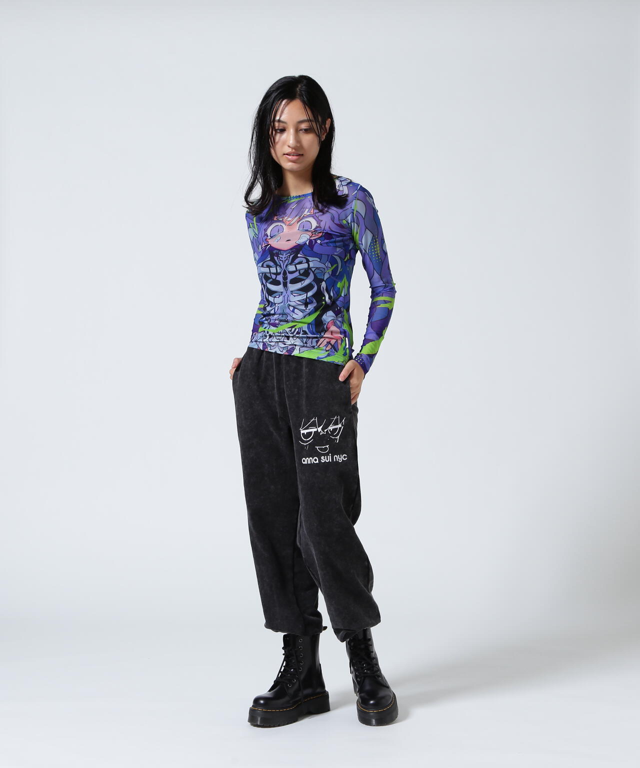 ANNA SUI NYC/アナ スイ エヌワイシー/『×寺田てら』TERAスウェットパンツ