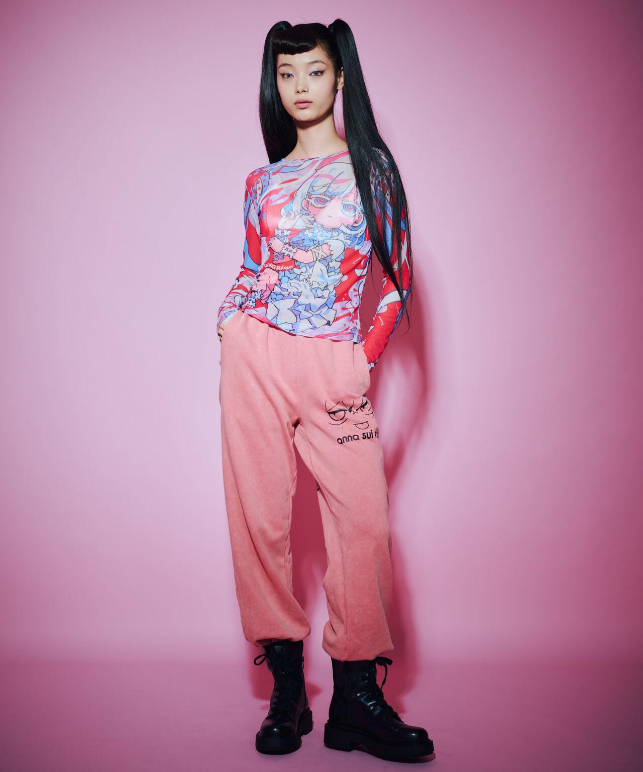 ANNA SUI NYC/アナ スイ エヌワイシー/『×寺田てら』TERAスウェットパンツ
