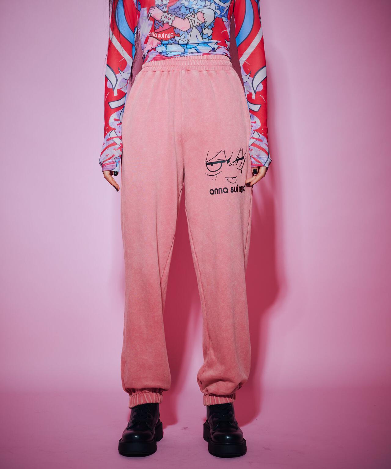 ANNA SUI NYC/アナ スイ エヌワイシー/『×寺田てら』TERAスウェットパンツ