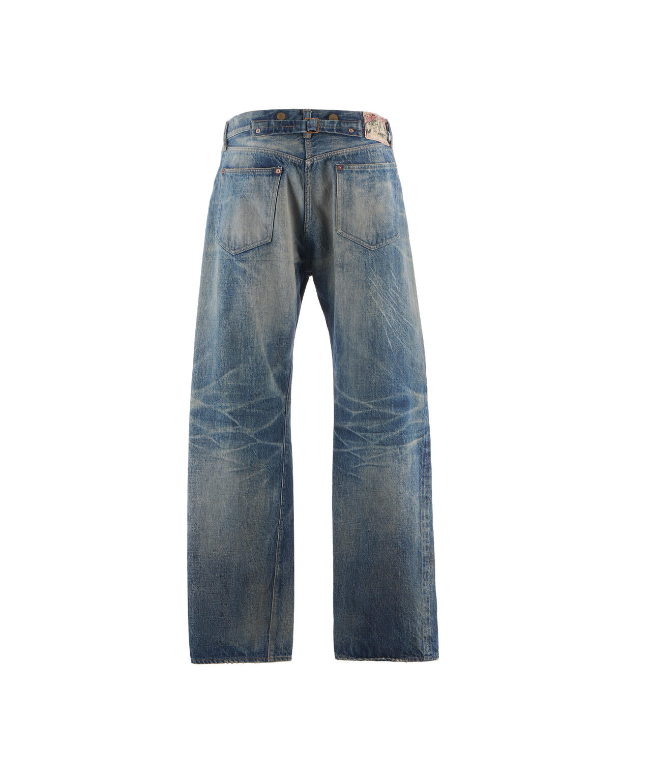 セントマイケル ペインターデニム SAINT MICHAEL DENIM SAINT MICHAEL(セントマイケル) 24SS SAINT DENIM PANTS BLUE ダメージ