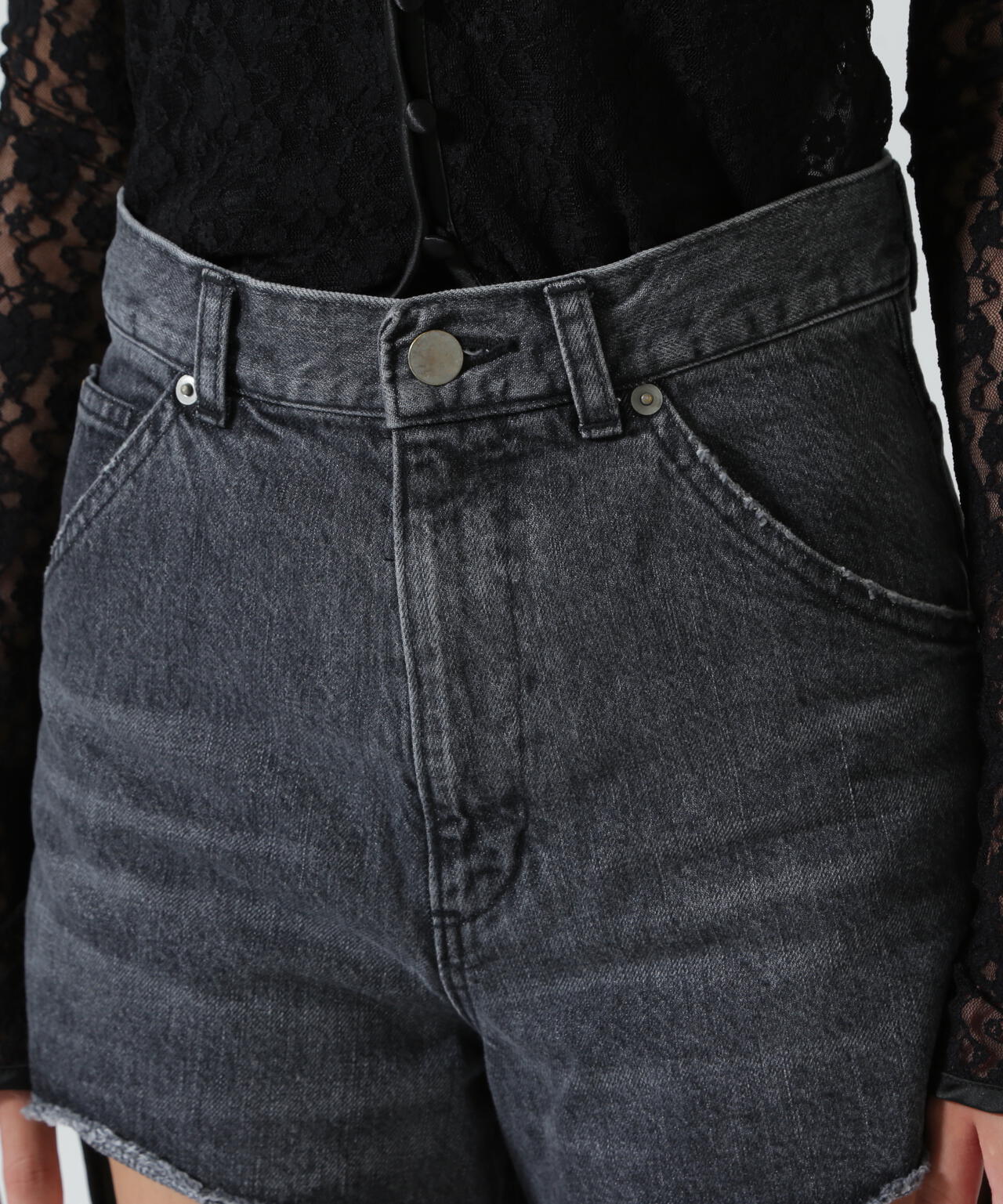 MITSUKI/ミツキ/DENIM CUT-OUT PANTS