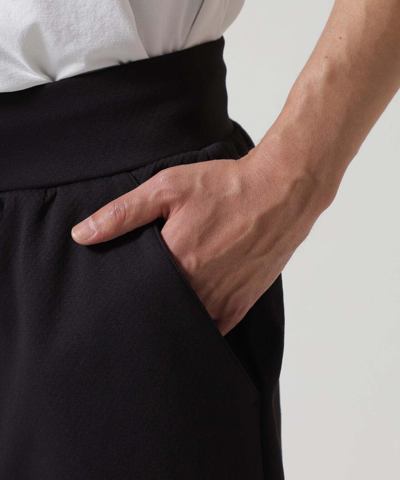 SY32 by SWEET YEARS/SPIRAL KNIT SHORT PANTS