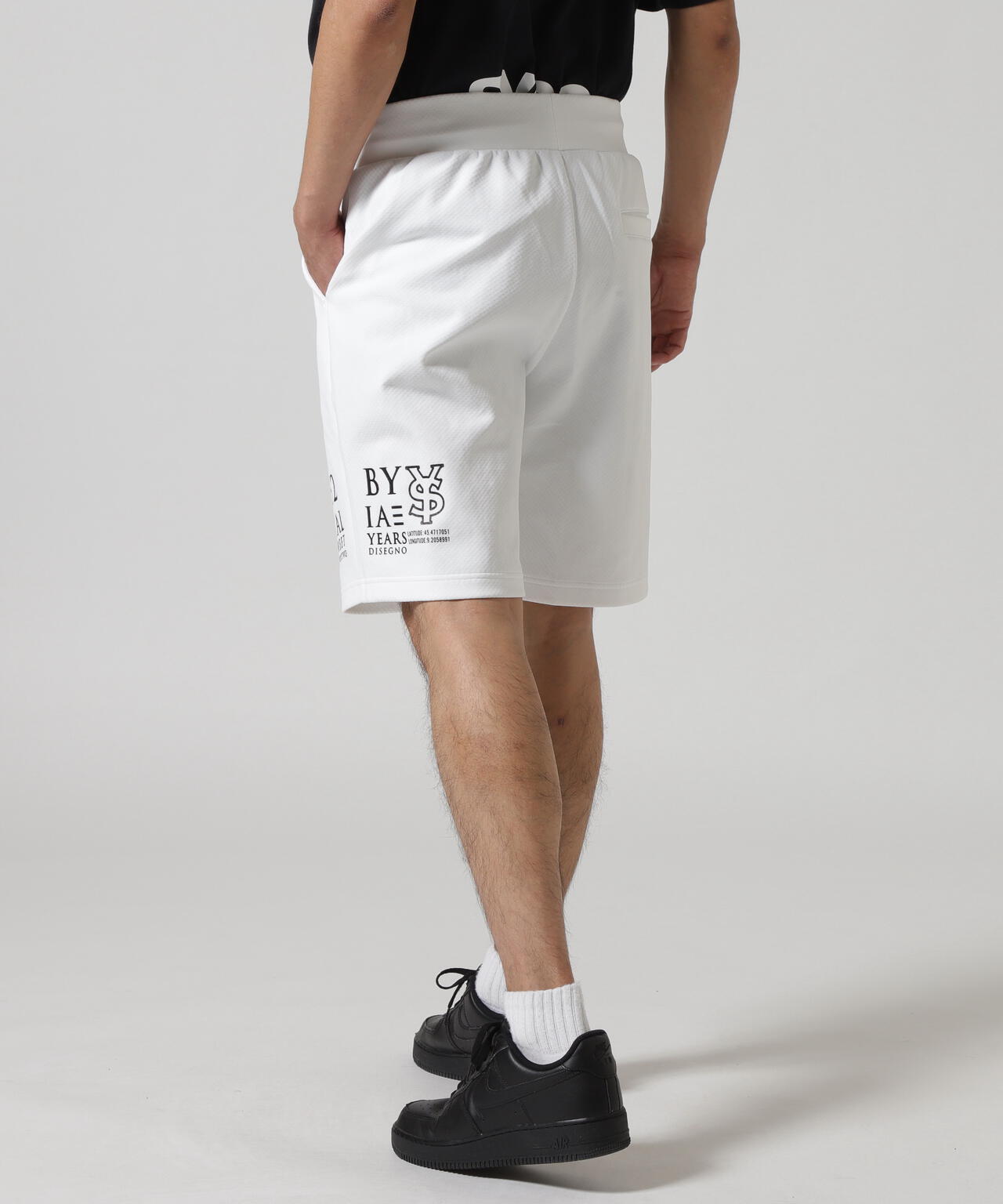 SY32 by SWEET YEARS/SPIRAL KNIT SHORT PANTS