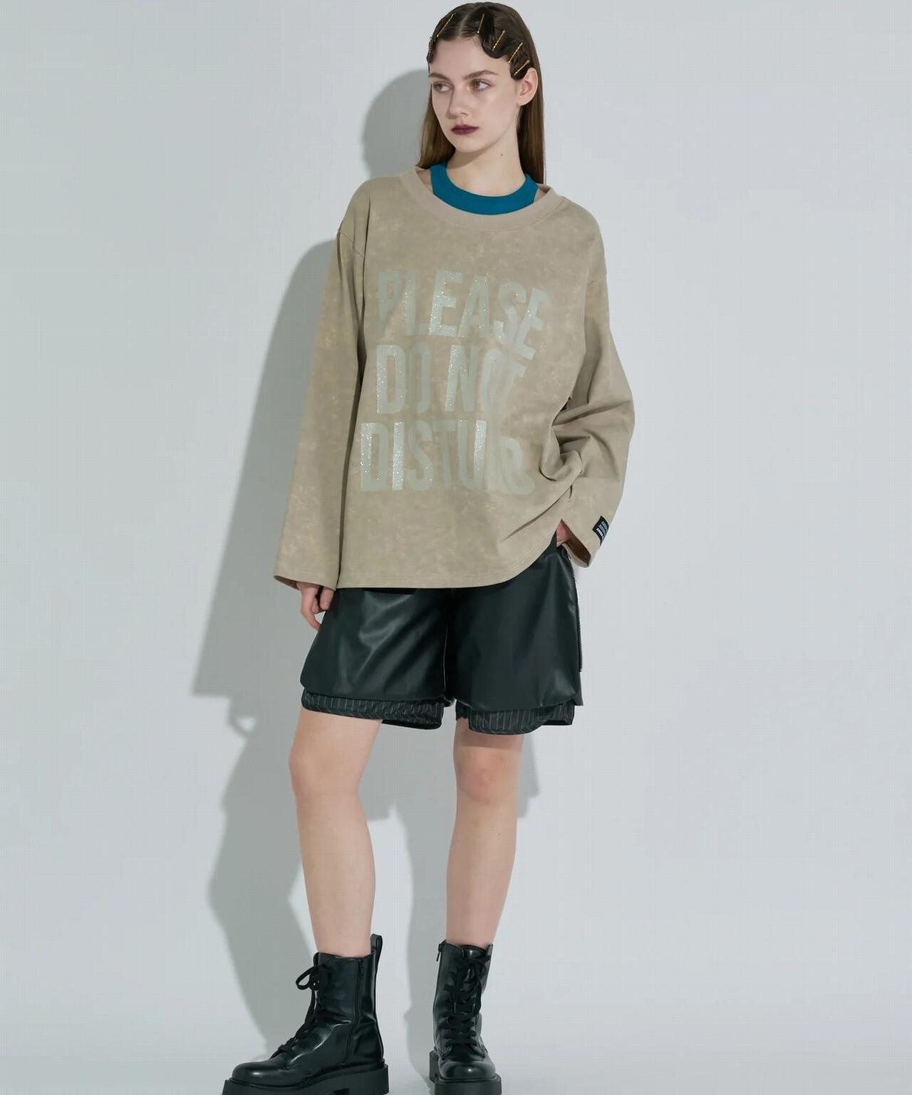 ANNA SUI NYC/アナ スイ エヌワイシー/レザーハーフパンツ