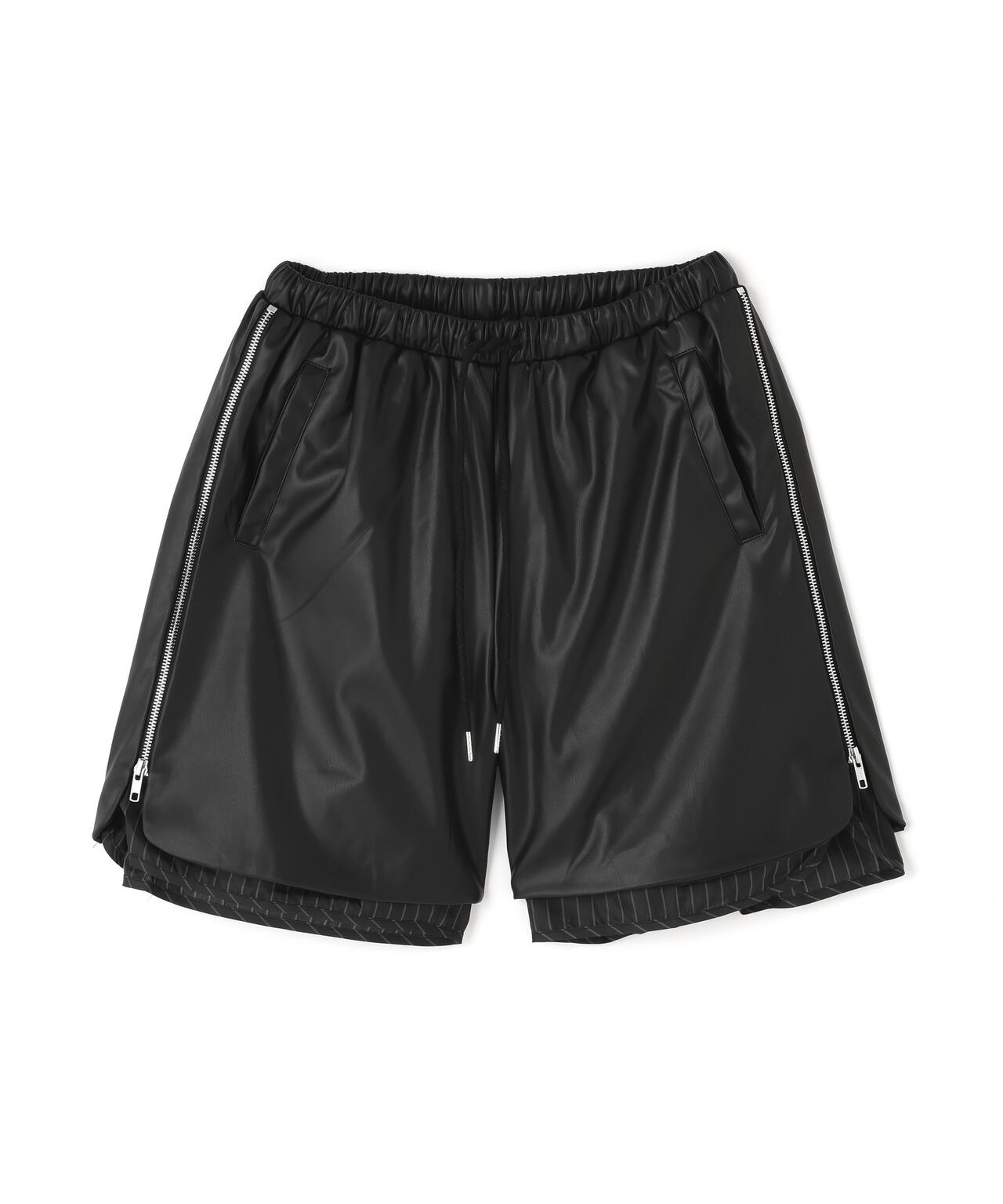 ANNA SUI NYC/アナ スイ エヌワイシー/レザーハーフパンツ