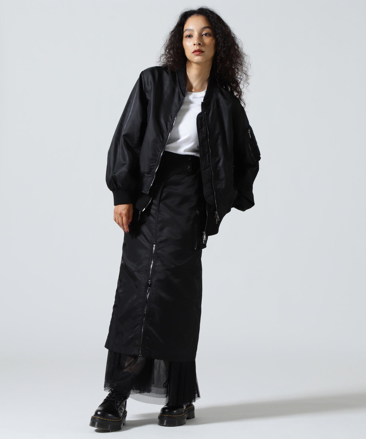 Risley/リズレー/ミリタリースカート