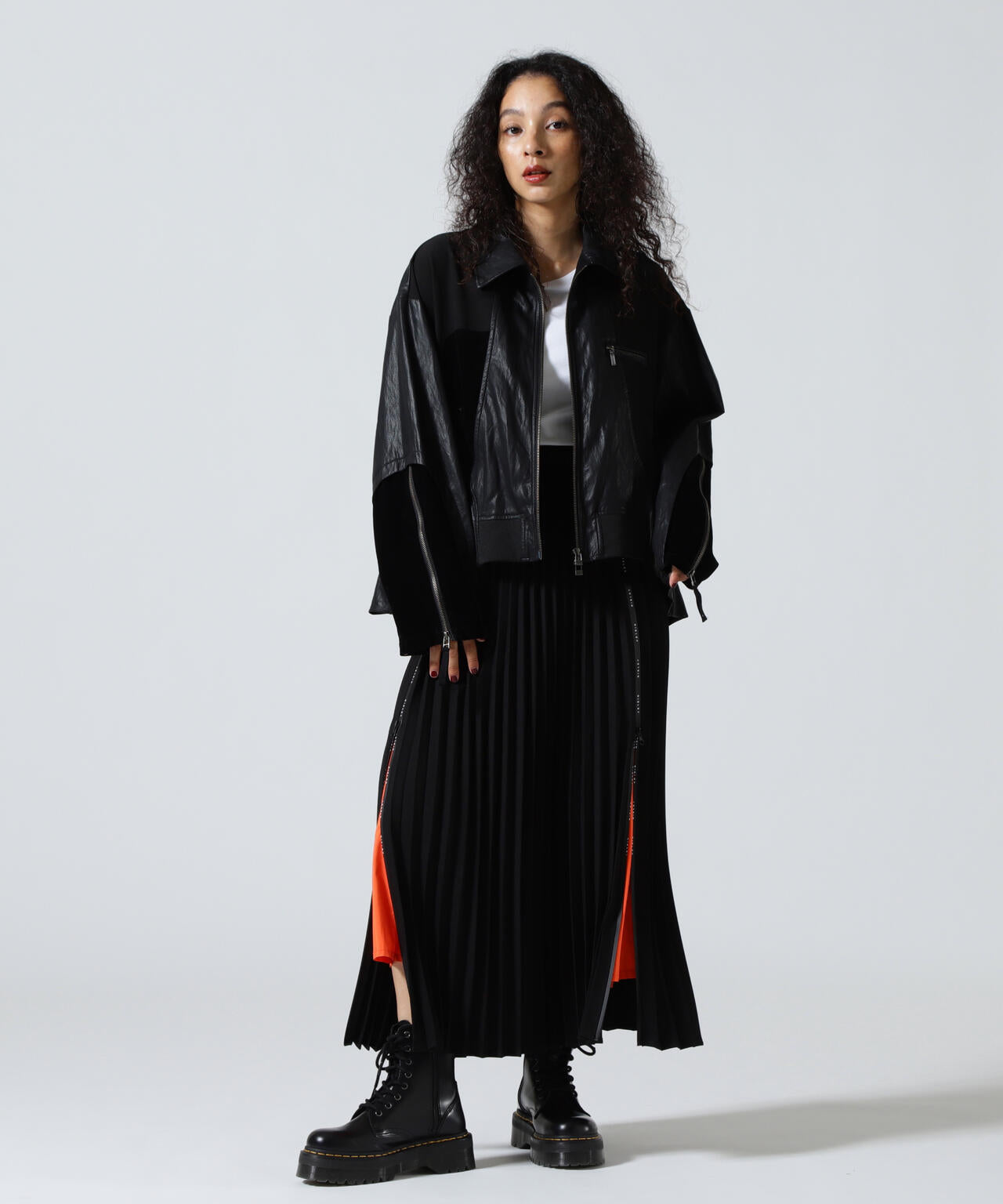 Risley/リズレー/ ZIP プリーツスカート | ROYAL FLASH（ロイヤル