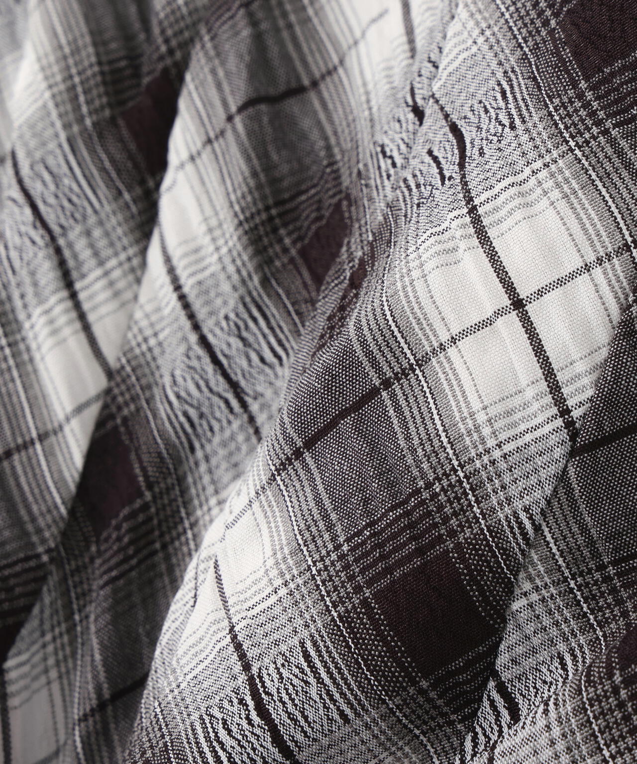 MITSUKI/ミツキ/CHECK ASYMME SKIRT