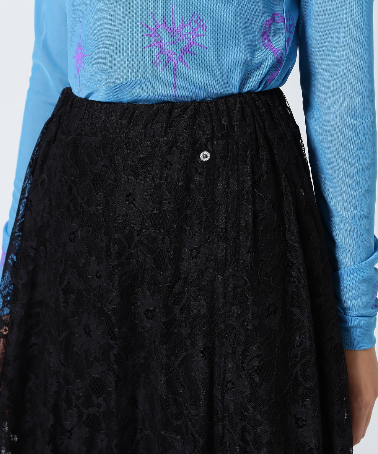 ANNA SUI NYC/アナ スイ エヌワイシー/マルチシャーリングスカート