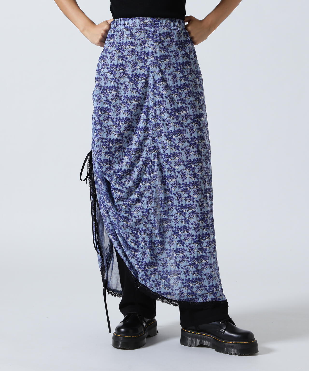 ロイヤルフラッシュ（ FLASH）/ANNA SUI NYC／アナ スイ エヌワイシー／マルチシャーリングスカート ANNA SUI NYC/アナ スイ エヌワイシー/マルチシャーリングスカート