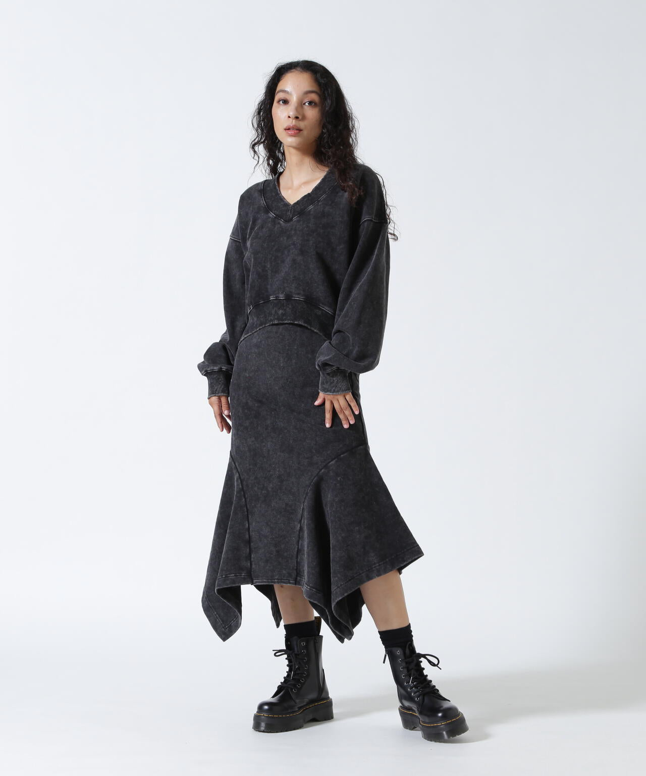 ANNA SUI NYC/アナ スイ エヌワイシー/ピグメントコントラストスカート