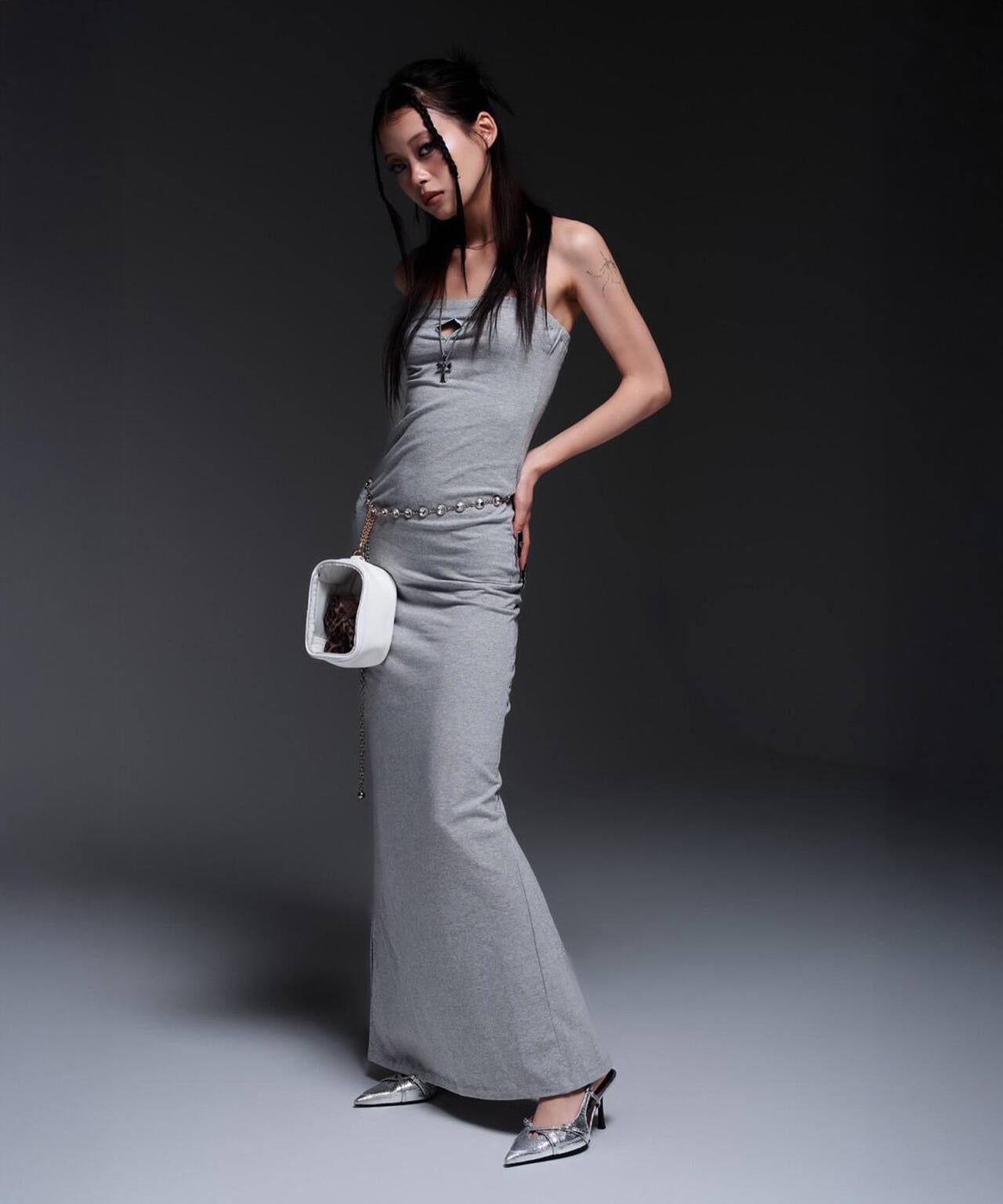 MITSUKI/ミツキ/BUST POINT FIT DRESS