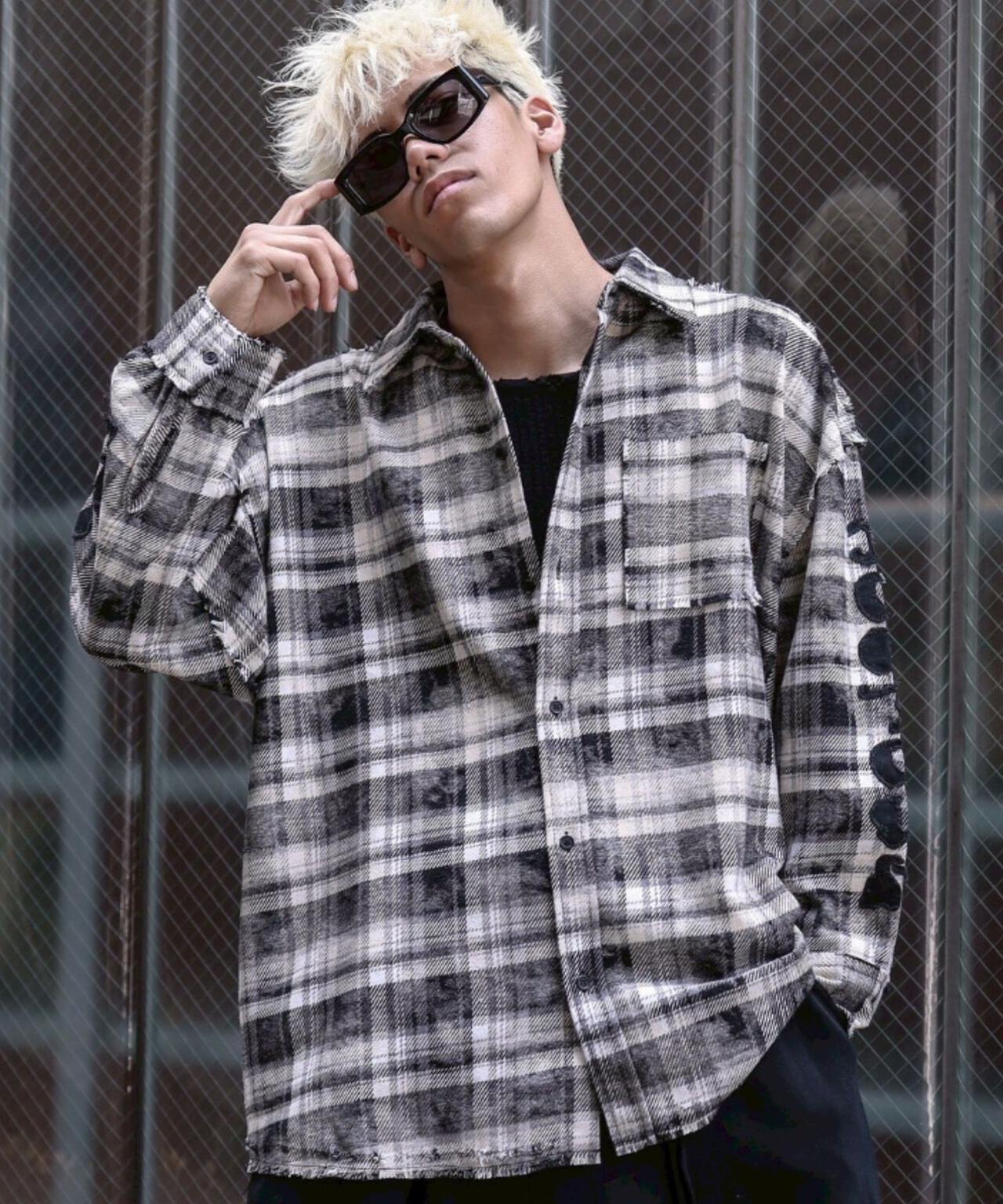 FR(13)NDS/フレンズ/DOGTOWN コラボチェックシャツ