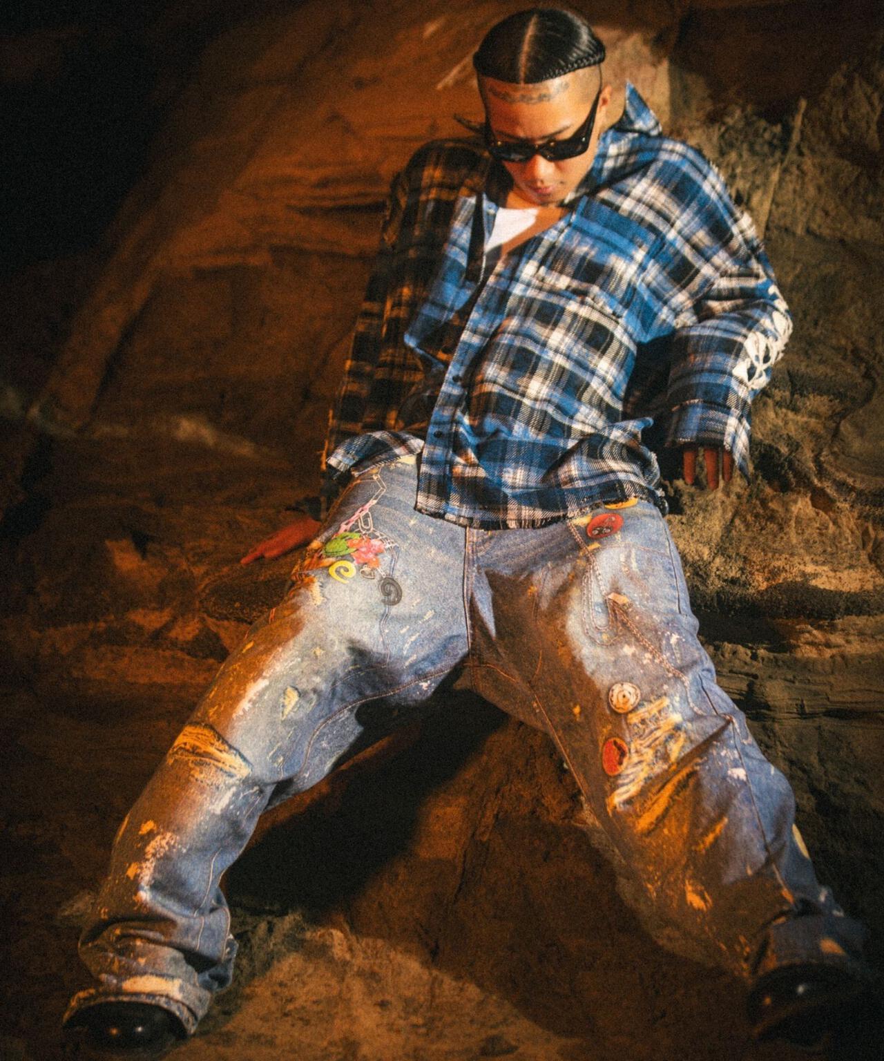 FR(13)NDS/フレンズ/DOGTOWN コラボチェックシャツ