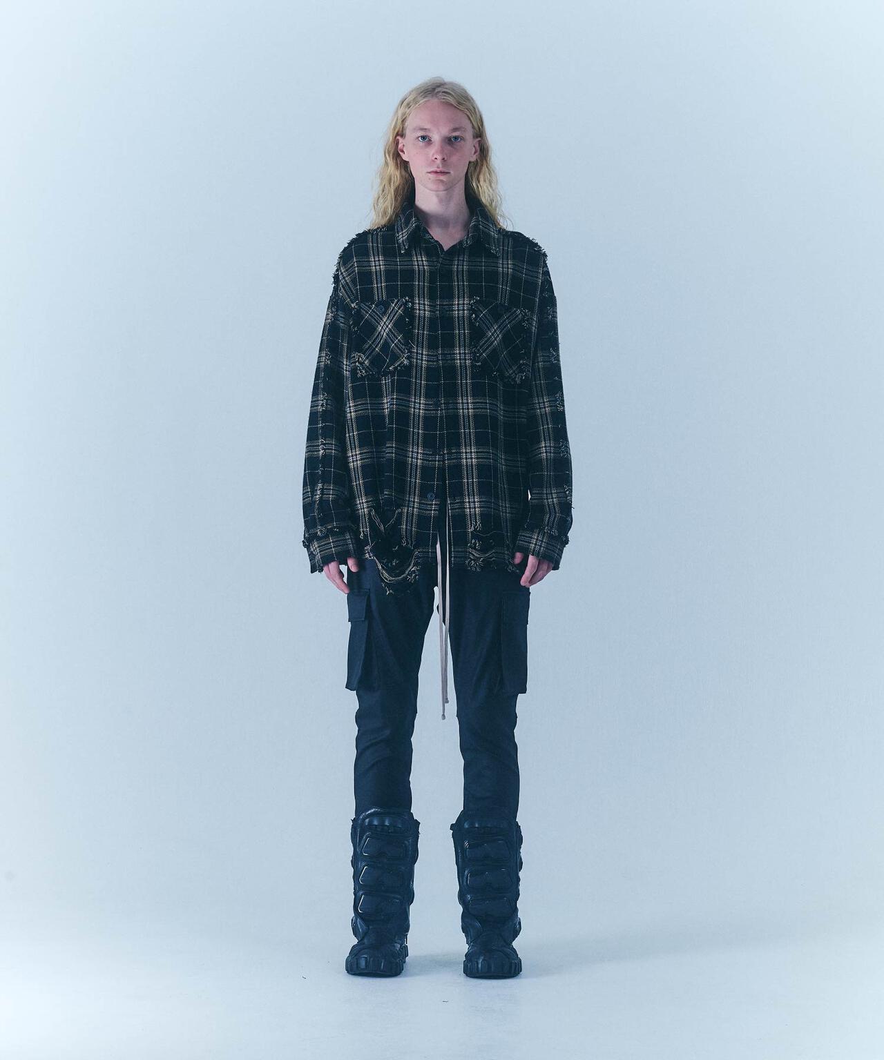 FR(13)NDS/フレンズ/PIGMENT CHECK SHIRT | ROYAL FLASH