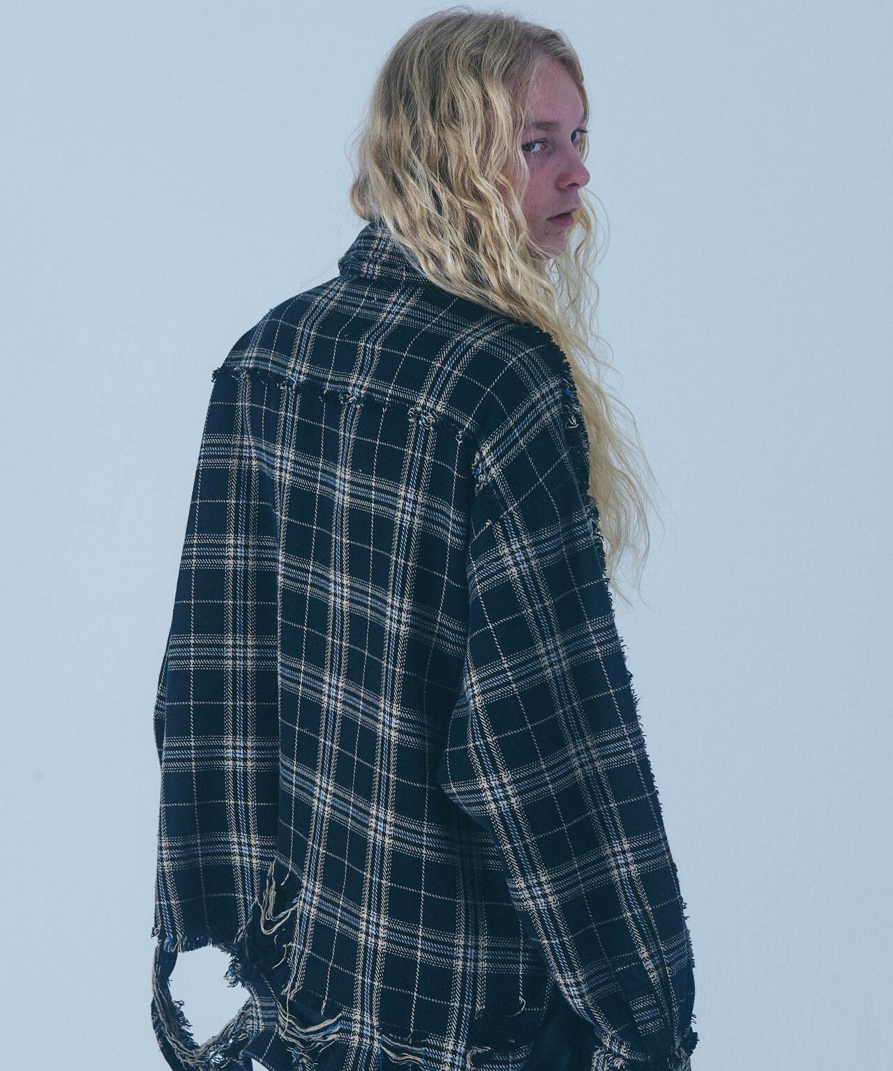 FR(13)NDS/フレンズ/PIGMENT CHECK SHIRT | ROYAL FLASH（ロイヤル