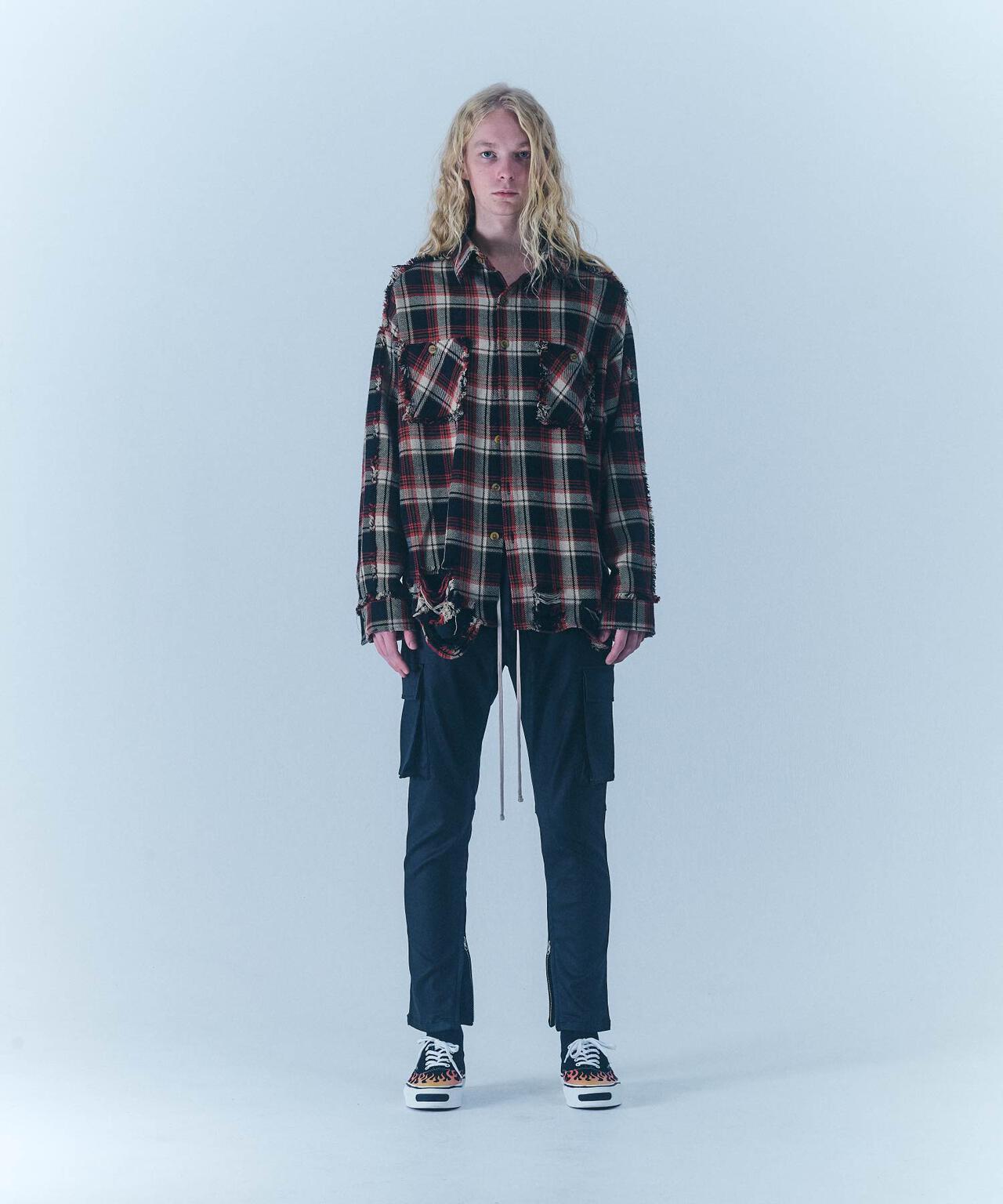 FR(13)NDS/フレンズ/PIGMENT CHECK SHIRT