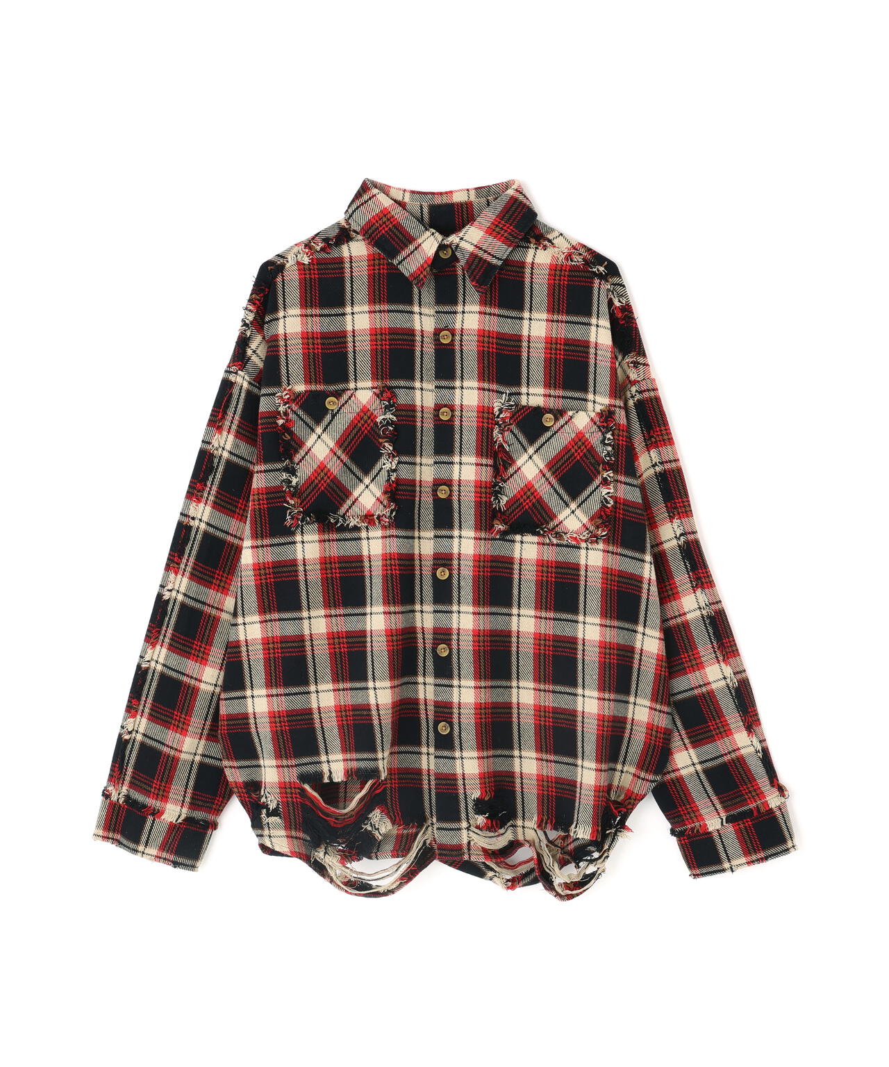 FR(13)NDS/フレンズ/PIGMENT CHECK SHIRT