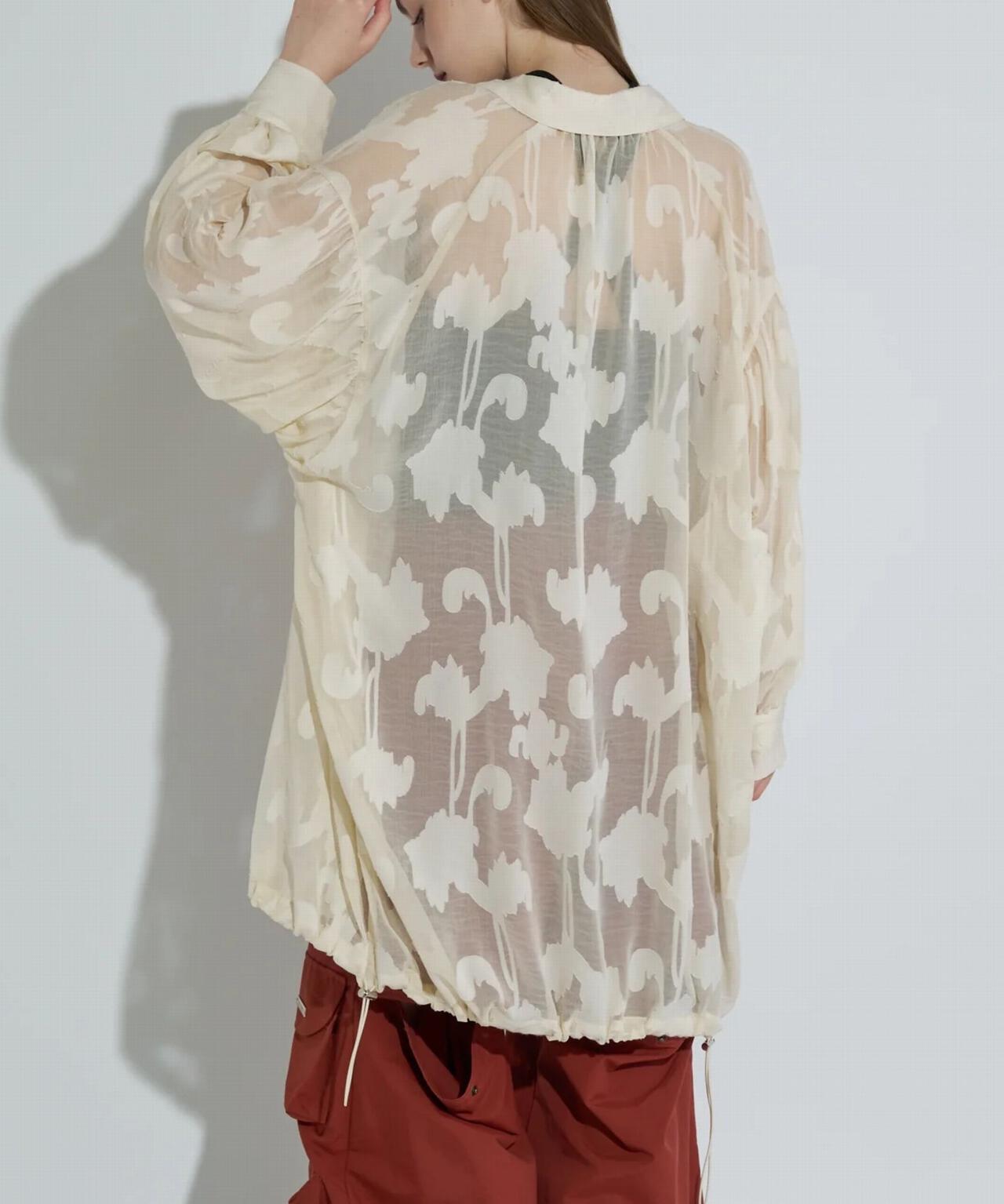 ANNA SUI NYC/アナ スイ エヌワイシー/ジャガード配色シャツ