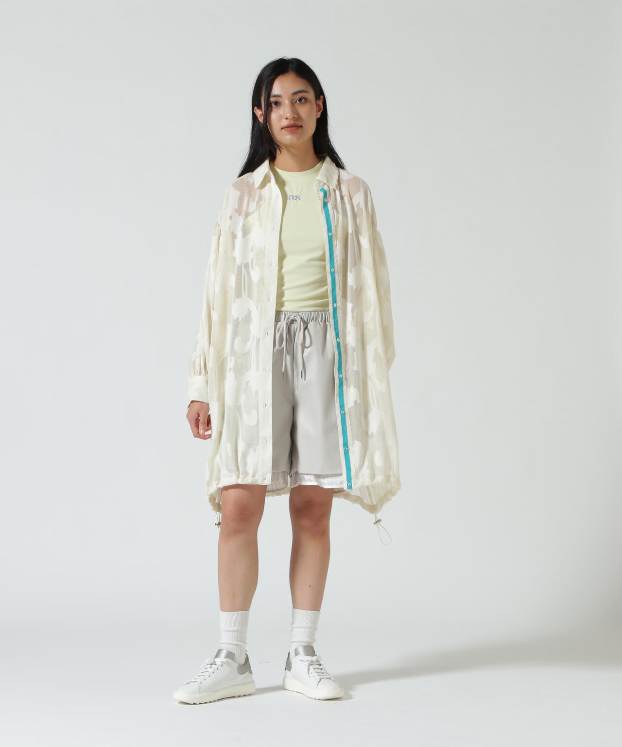 ANNA SUI NYC/アナ スイ エヌワイシー/ジャガード配色シャツ