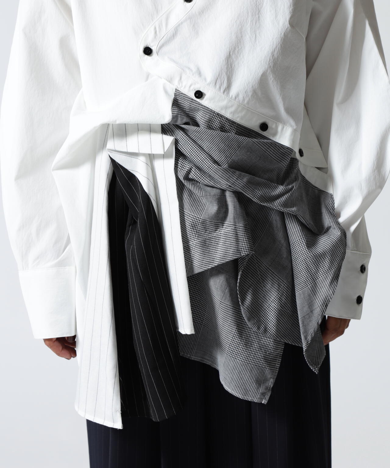 UN3D./アンスリード/PATTERN MIX SHIRT | ROYAL FLASH（ロイヤル