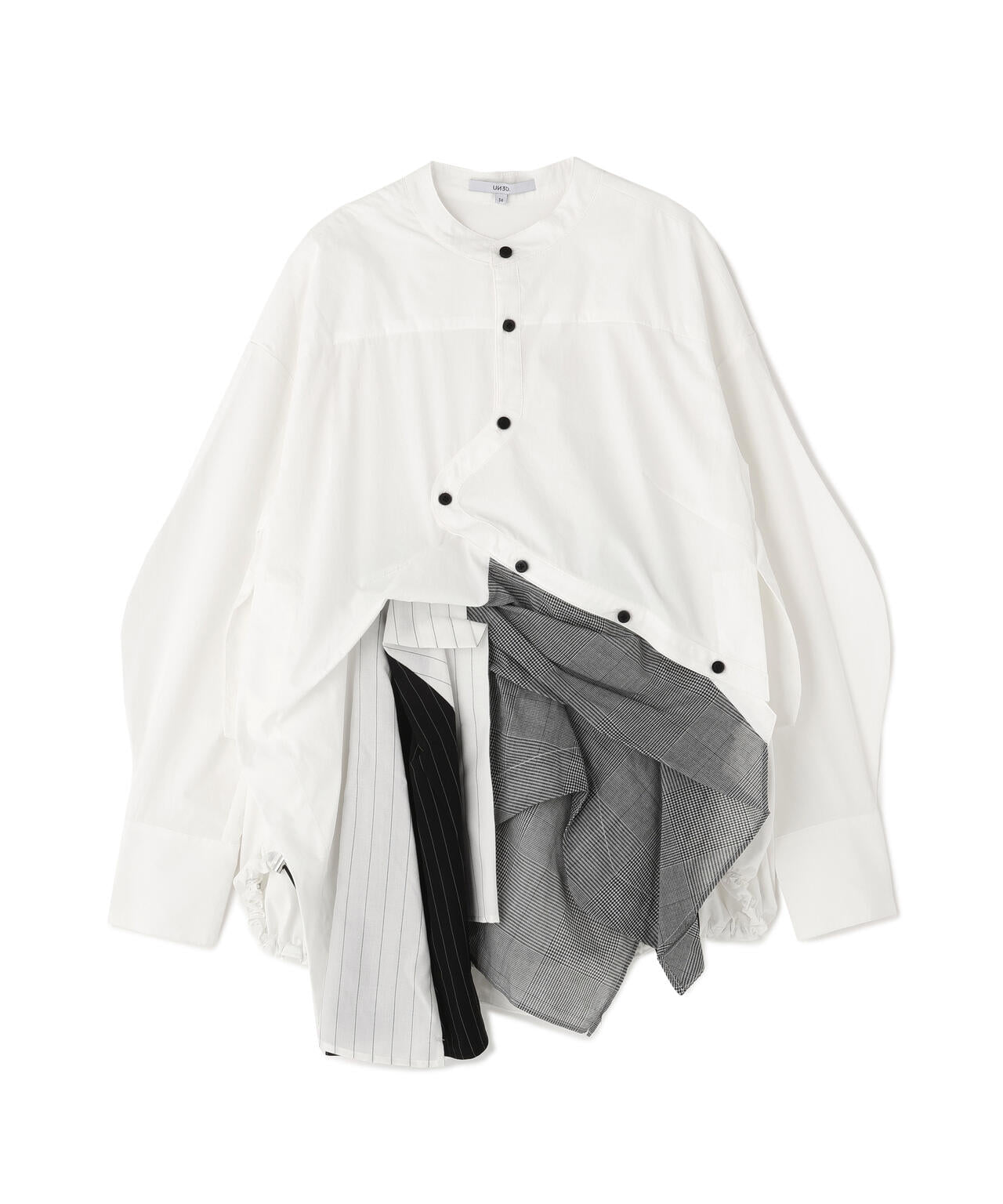 UN3D./アンスリード/PATTERN MIX SHIRT