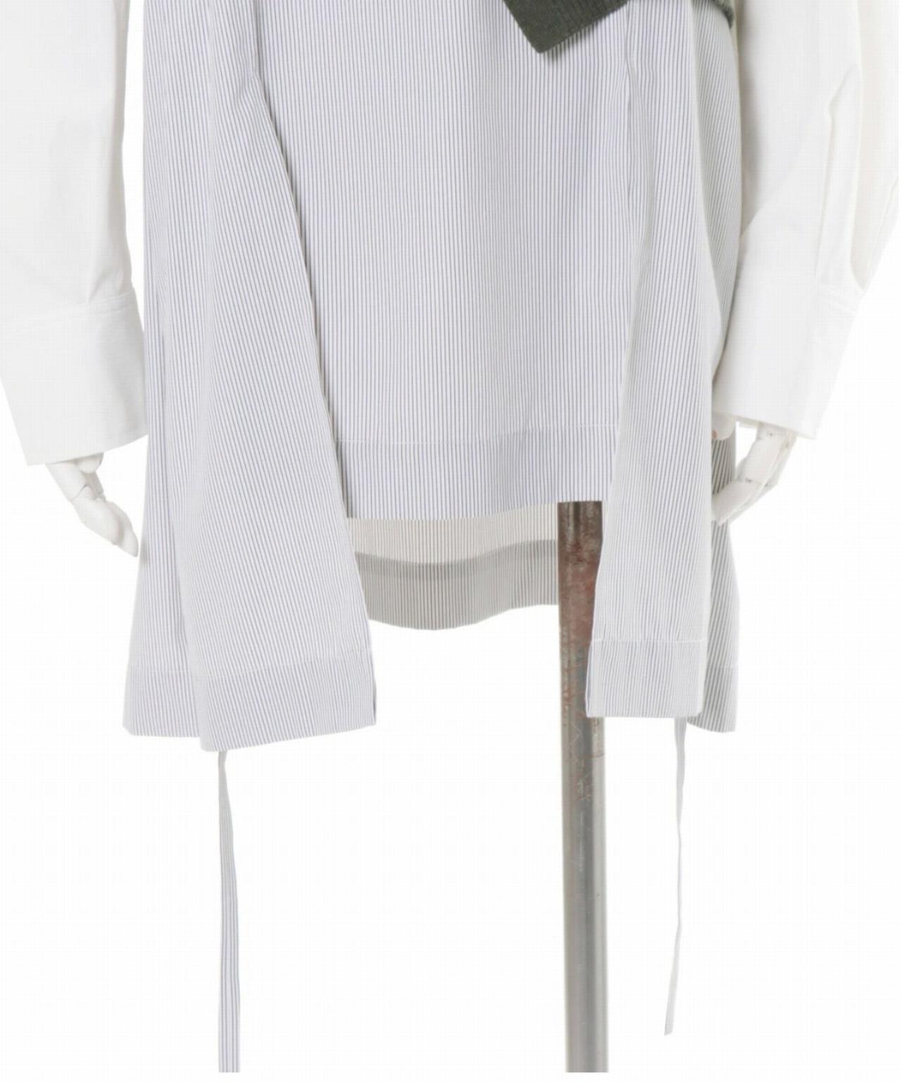 UN3D./アンスリード/KNIT VEST DOCKING SHIRT/ニットベストドッキングシャツ