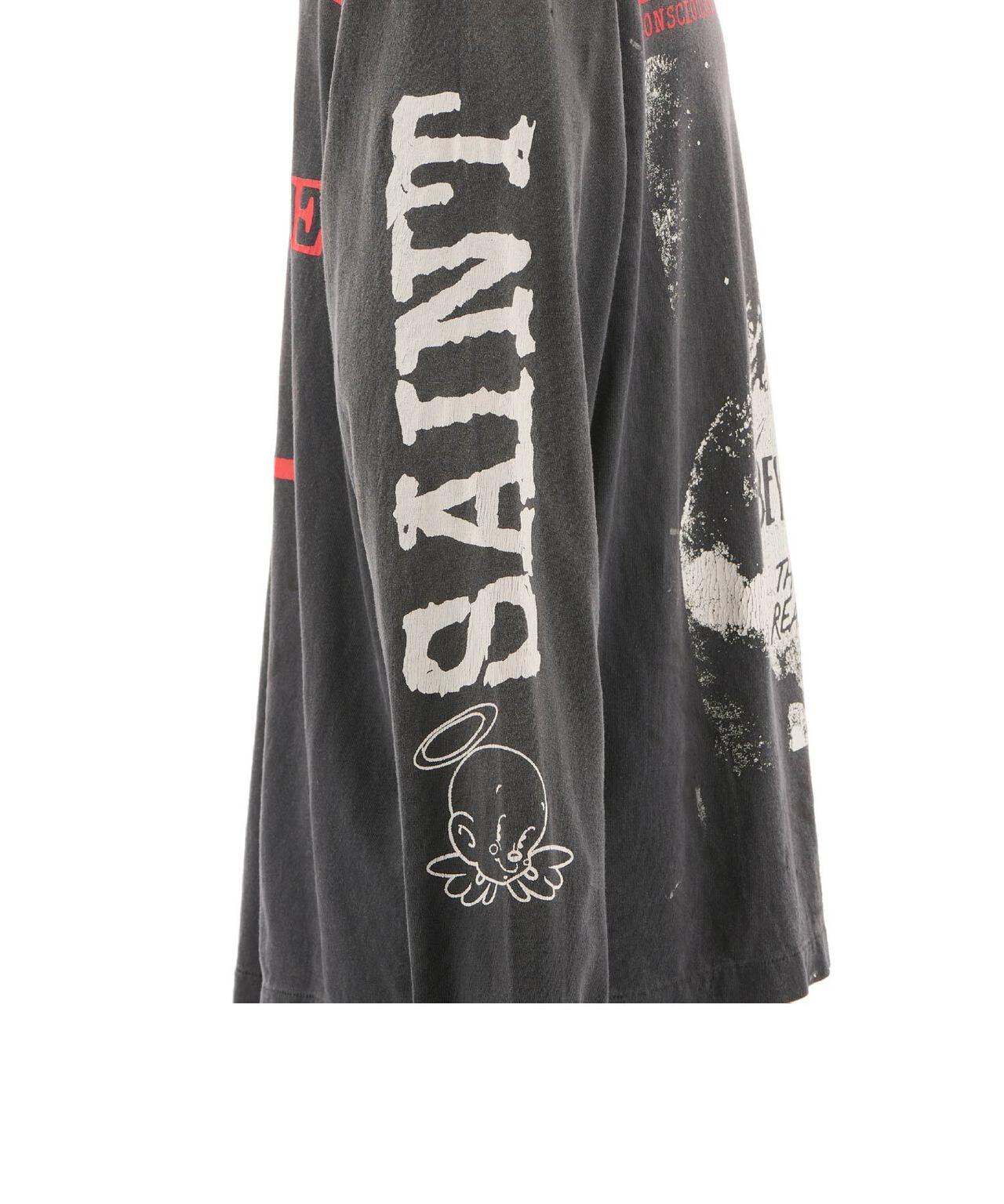 セントマイケル25AW新作LS TEE/SAINT YOUTH黒XL美品ロンT SAINT Mxxxxxx セントマイケル FW25 LS TEE/SAINT YOUTH / BLK