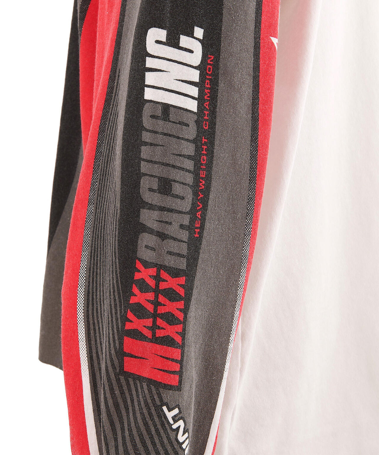 ロイヤルフラッシュ（ FLASH）/SAINT MICHAEL／セントマイケル／LS／TEE MORTOR CYCLE／WHITE SAINT MICHAEL/セントマイケル/LS/TEE MORTOR CYCLE/WHITE | ROYAL