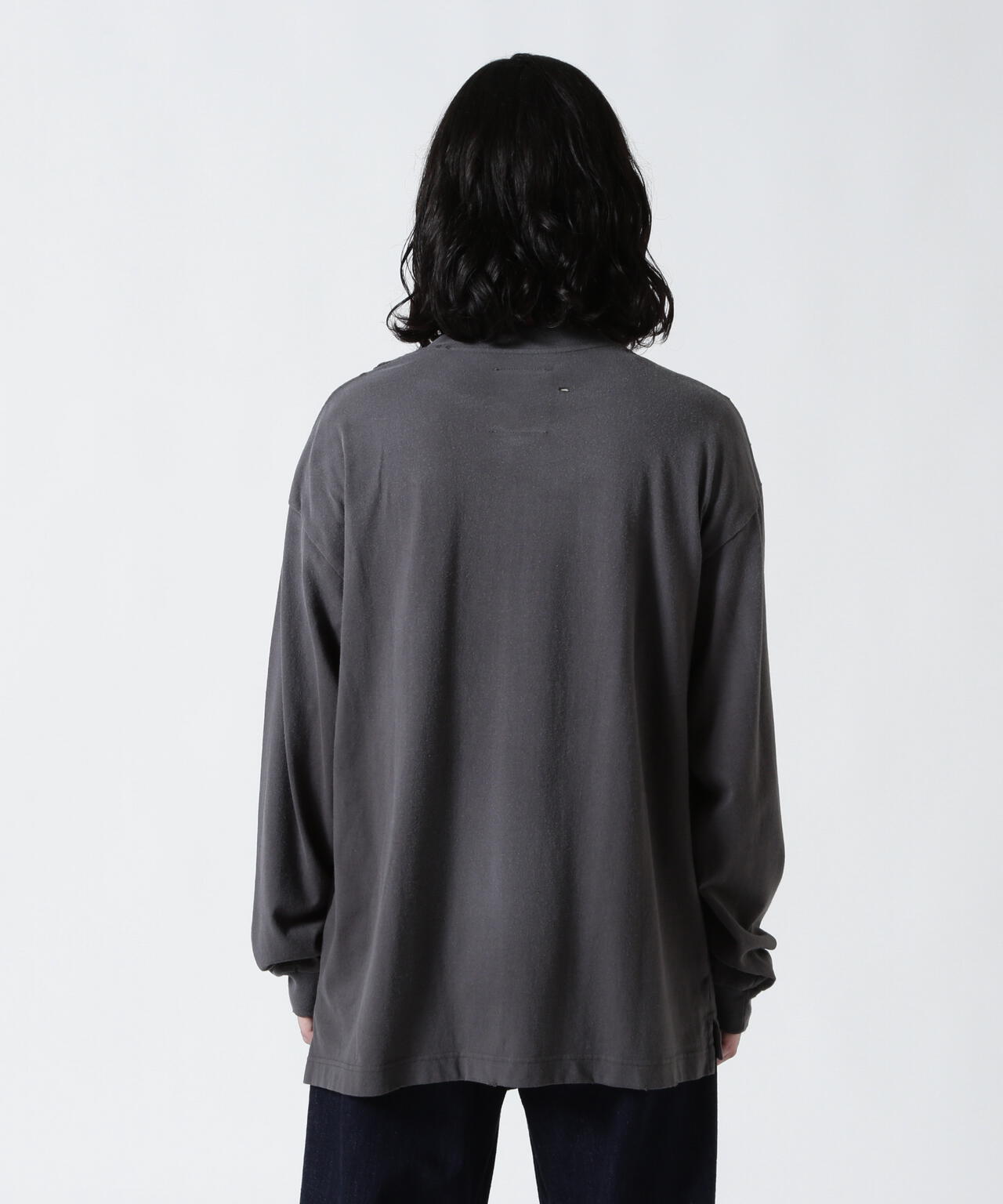 Maison MIHARAYASUHIRO/メゾン ミハラヤスヒロ/EMBELLISHED DISTRESSED L/S TEE