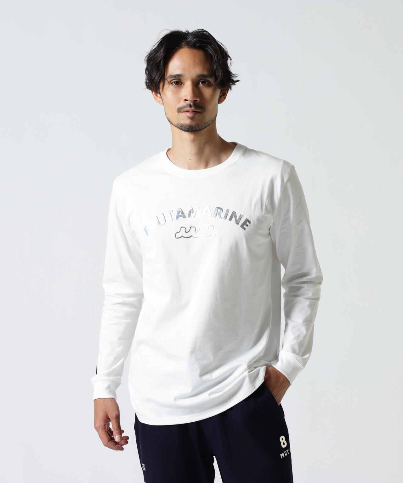 muta MARINE/ムータ マリン/別注Metal MARINE LS TEE