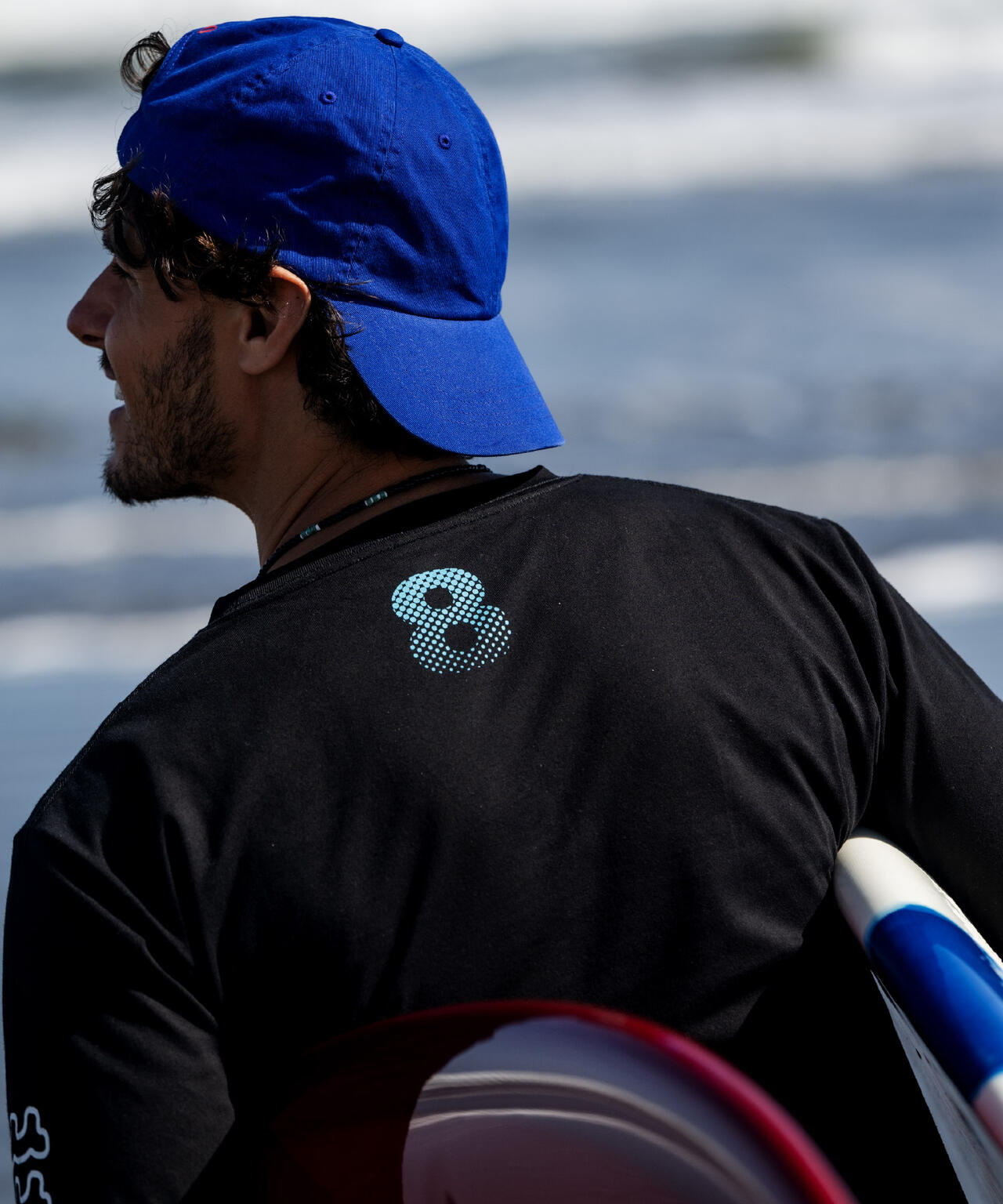 muta MARINE/ムータ マリン/別注Sleeve Print LS Tee