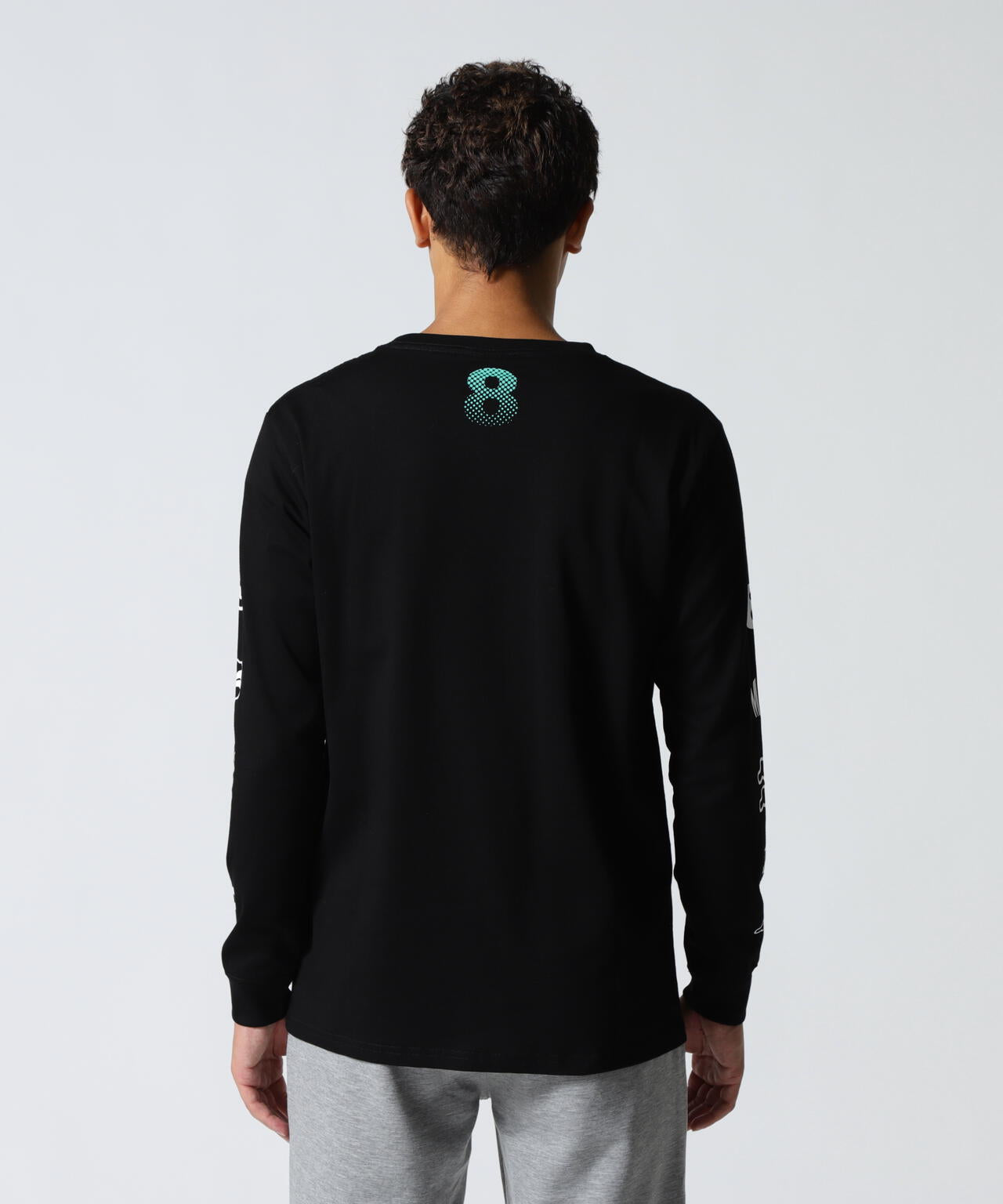 muta MARINE/ムータ マリン/別注Sleeve Print LS Tee