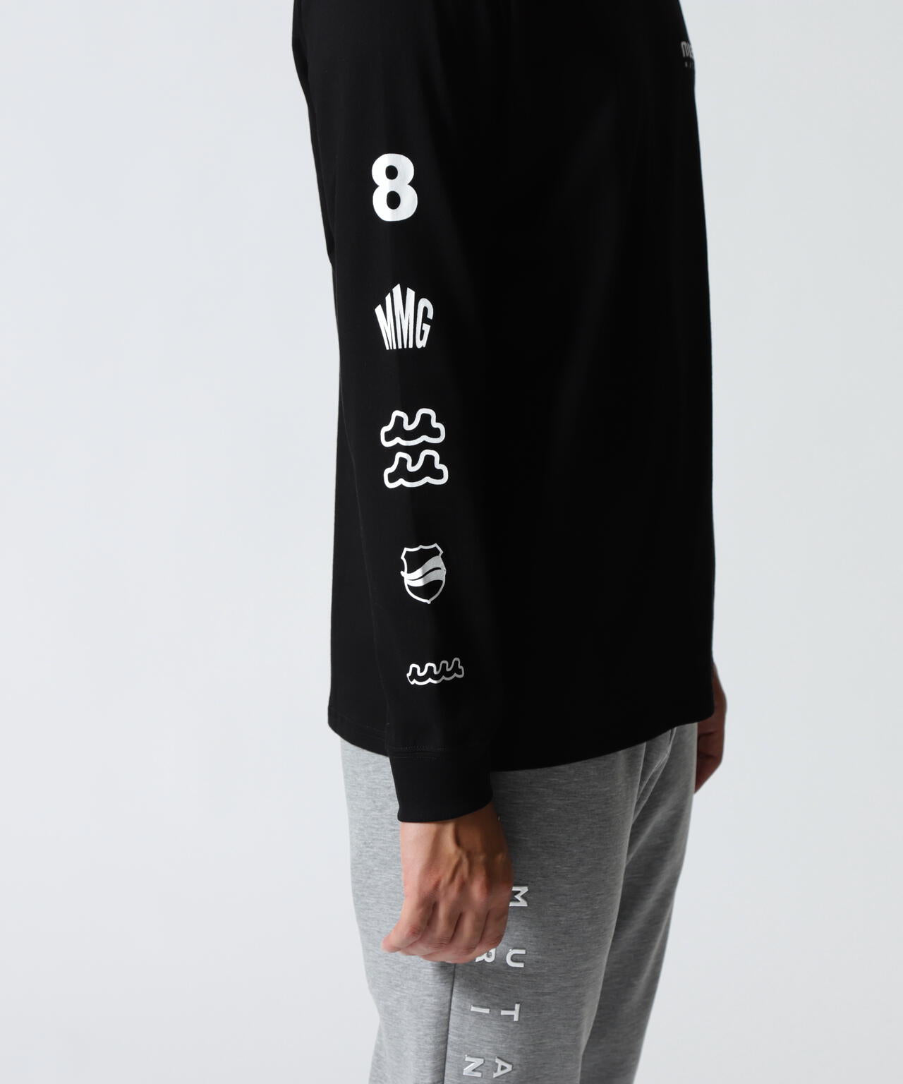muta MARINE/ムータ マリン/別注Sleeve Print LS Tee
