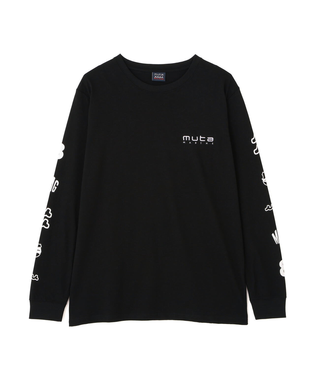 muta MARINE/ムータ マリン/別注Sleeve Print LS Tee | ROYAL FLASH