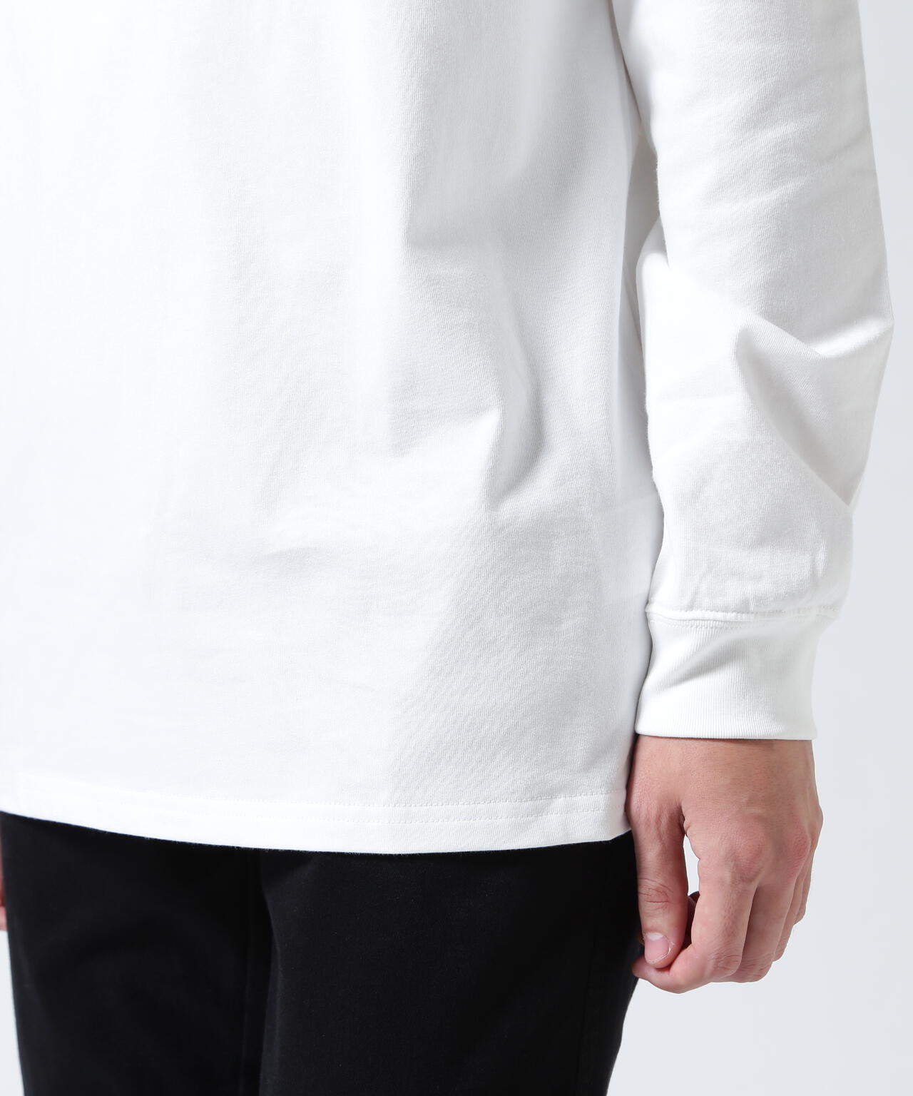 muta MARINE/ムータ マリン/別注 Three America Heart LS TEE | ROYAL