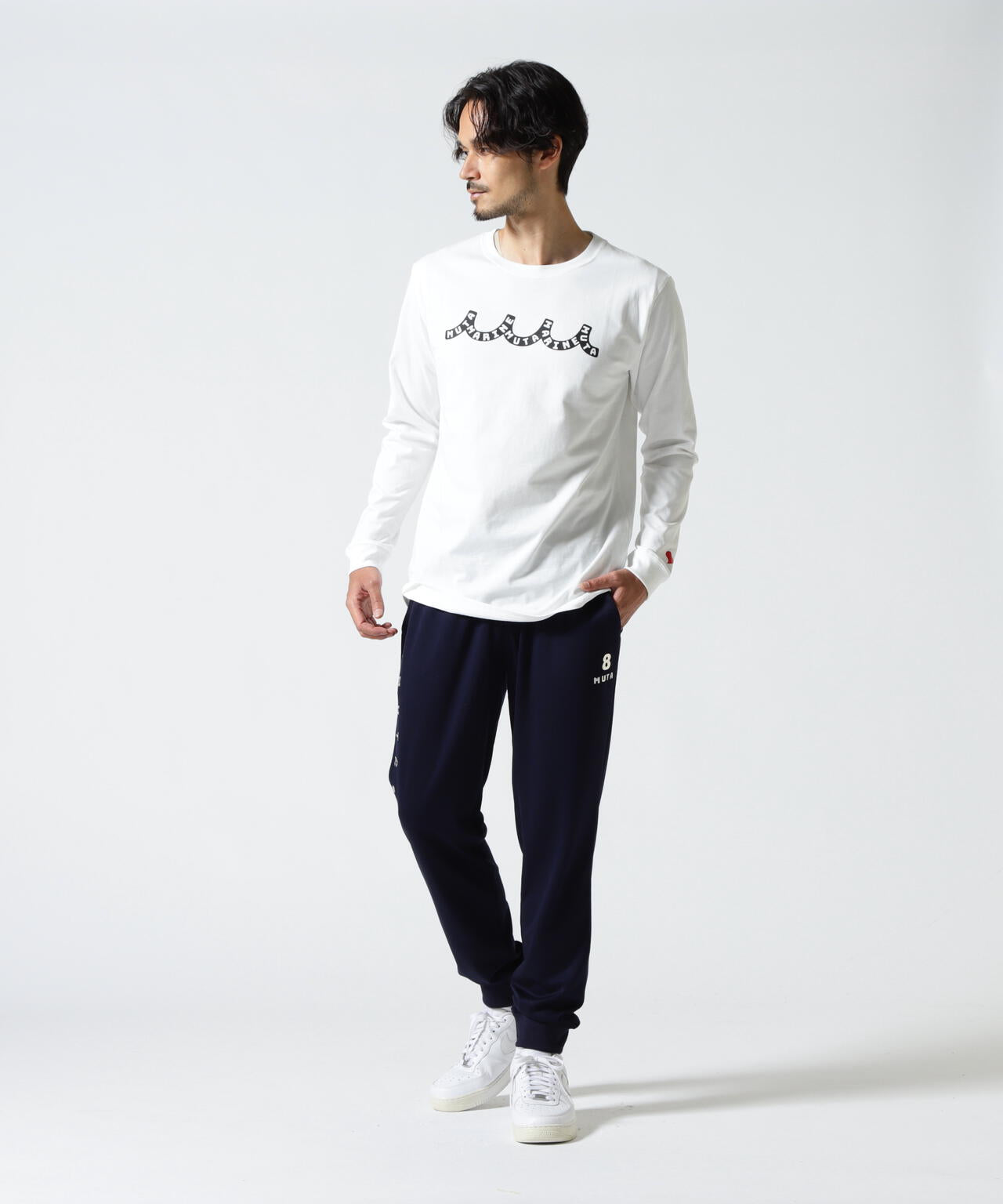 muta MARINE/ムータ マリン/別注Wave muta MARINE LS Tee | ROYAL