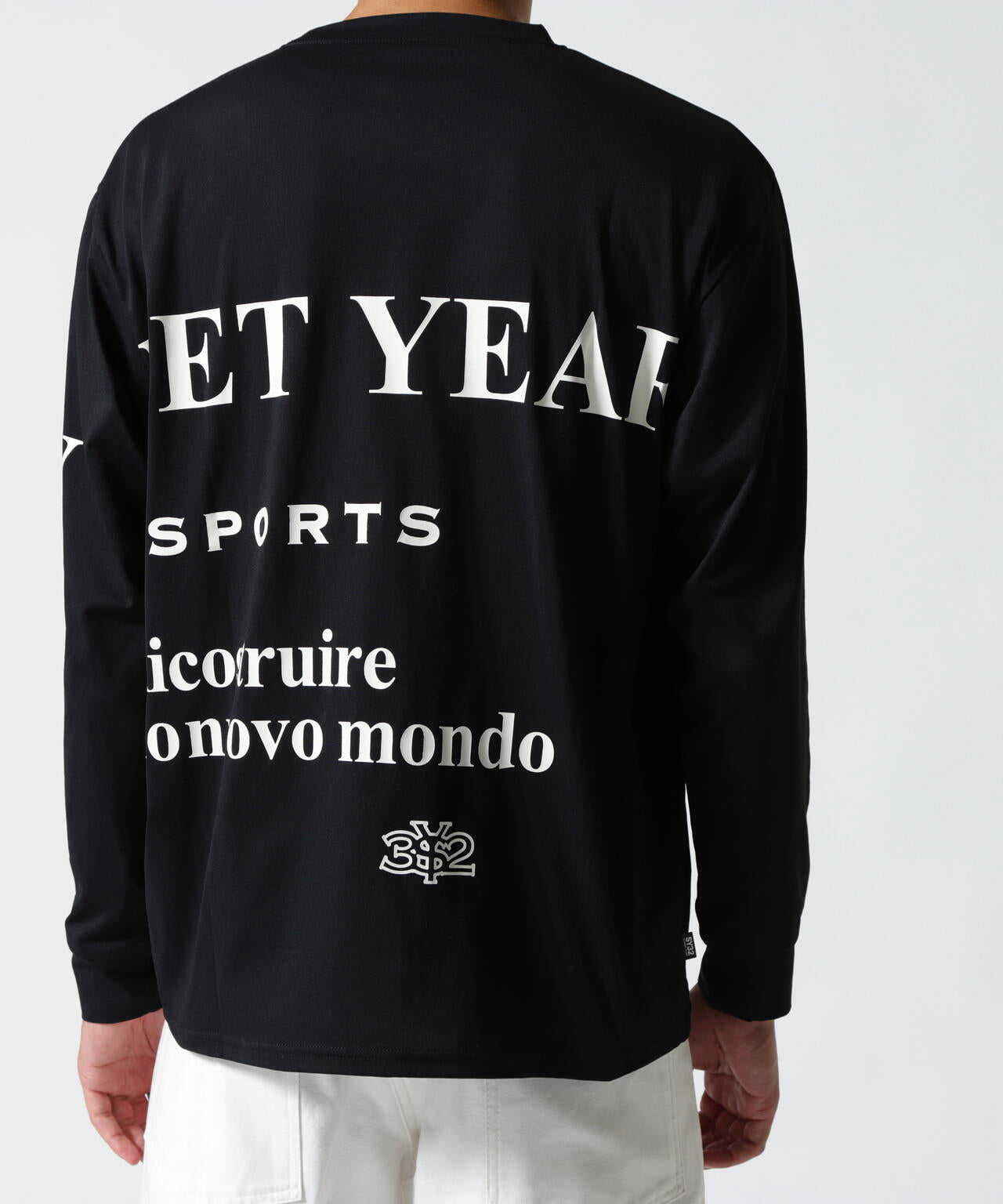 SY32 by SWEET YEARS/NEW SEPARATE GRAPHIC L/S TEE | ROYAL FLASH