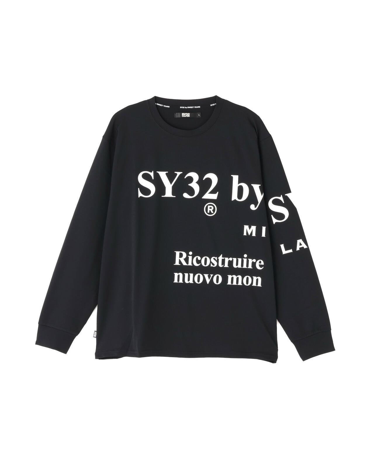 sy32 by sweet years レディース　S SY32 by SWEET YEARS/NEW SEPARATE GRAPHIC L/S TEE | ROYAL FLASH