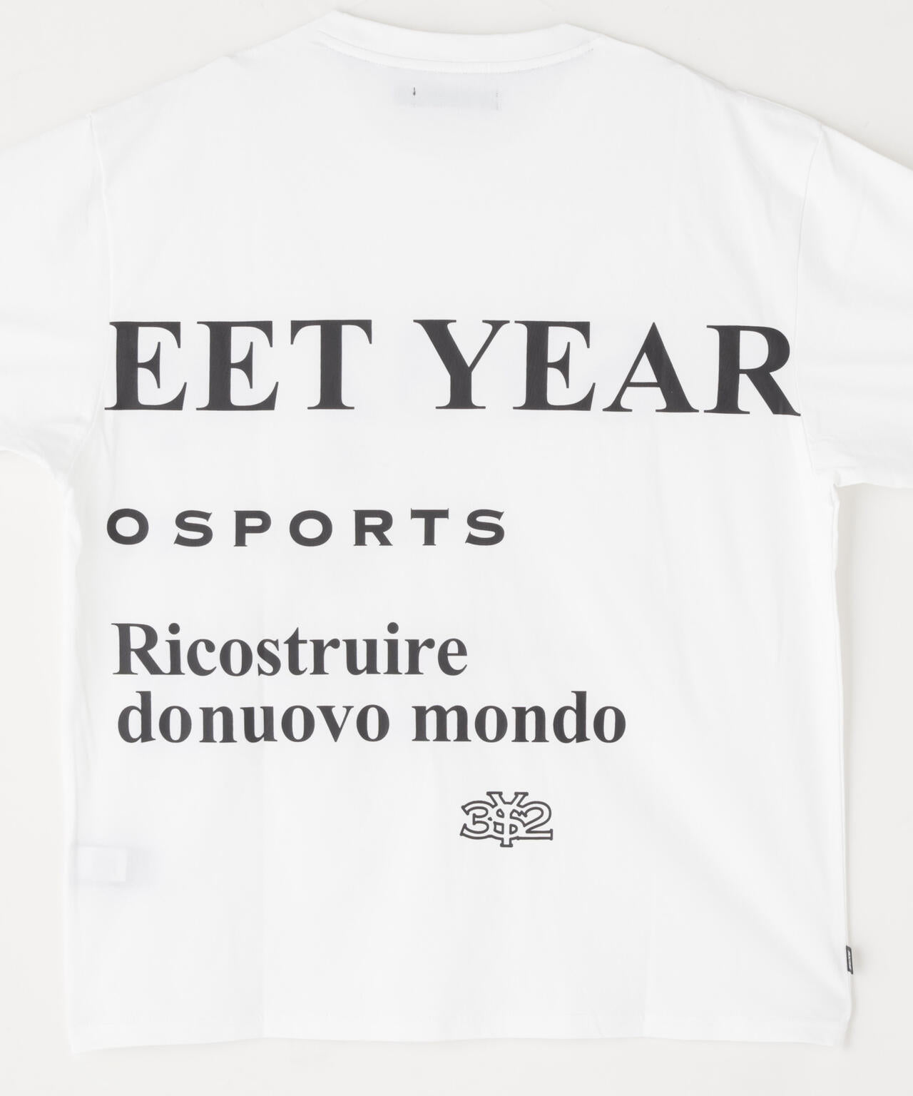 SY32 by SWEET YEARS/NEW SEPARATE GRAPHIC L/S TEE | ROYAL FLASH