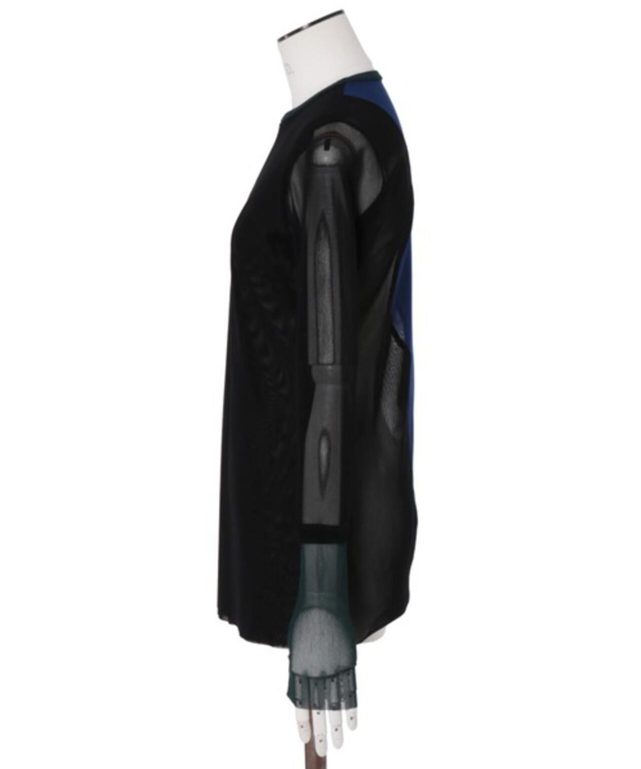 UN3D./アンスリード/WAVE LINE SHEER TOP/ウェーブラインシアートップ