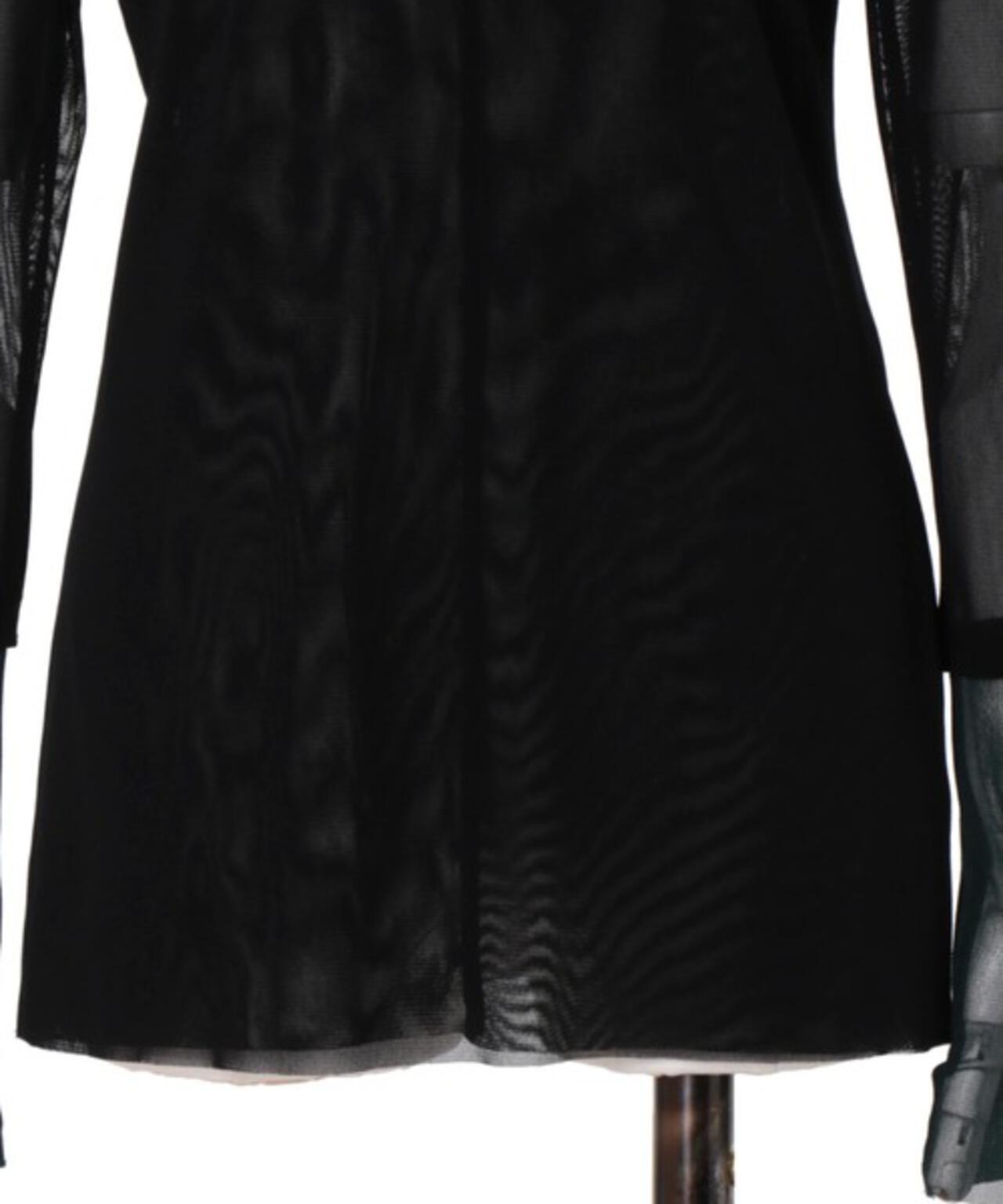 UN3D./アンスリード/WAVE LINE SHEER TOP/ウェーブラインシアートップ