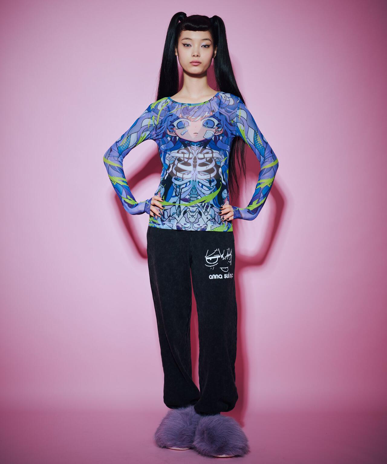 ANNA SUI NYC/アナ スイ エヌワイシー/『×寺田てら』TERAシアートップス