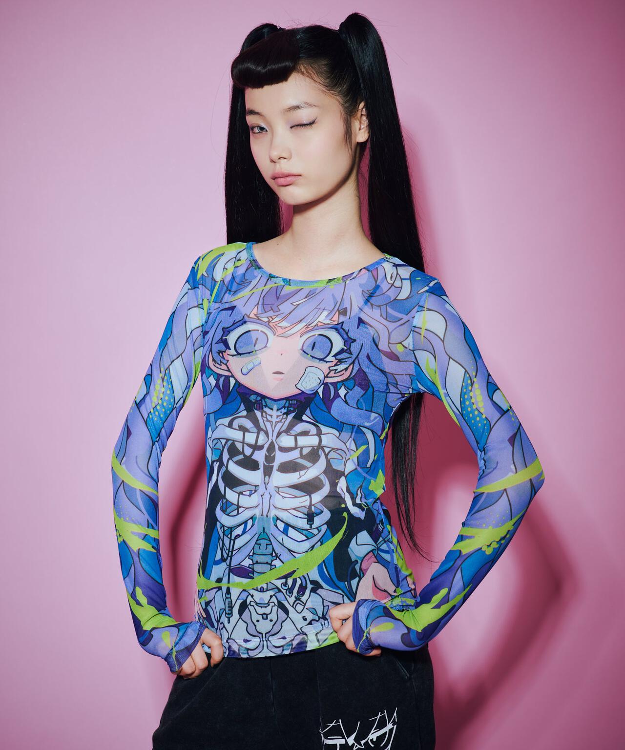 ANNA SUI NYC/アナ スイ エヌワイシー/『×寺田てら』TERAシアートップス