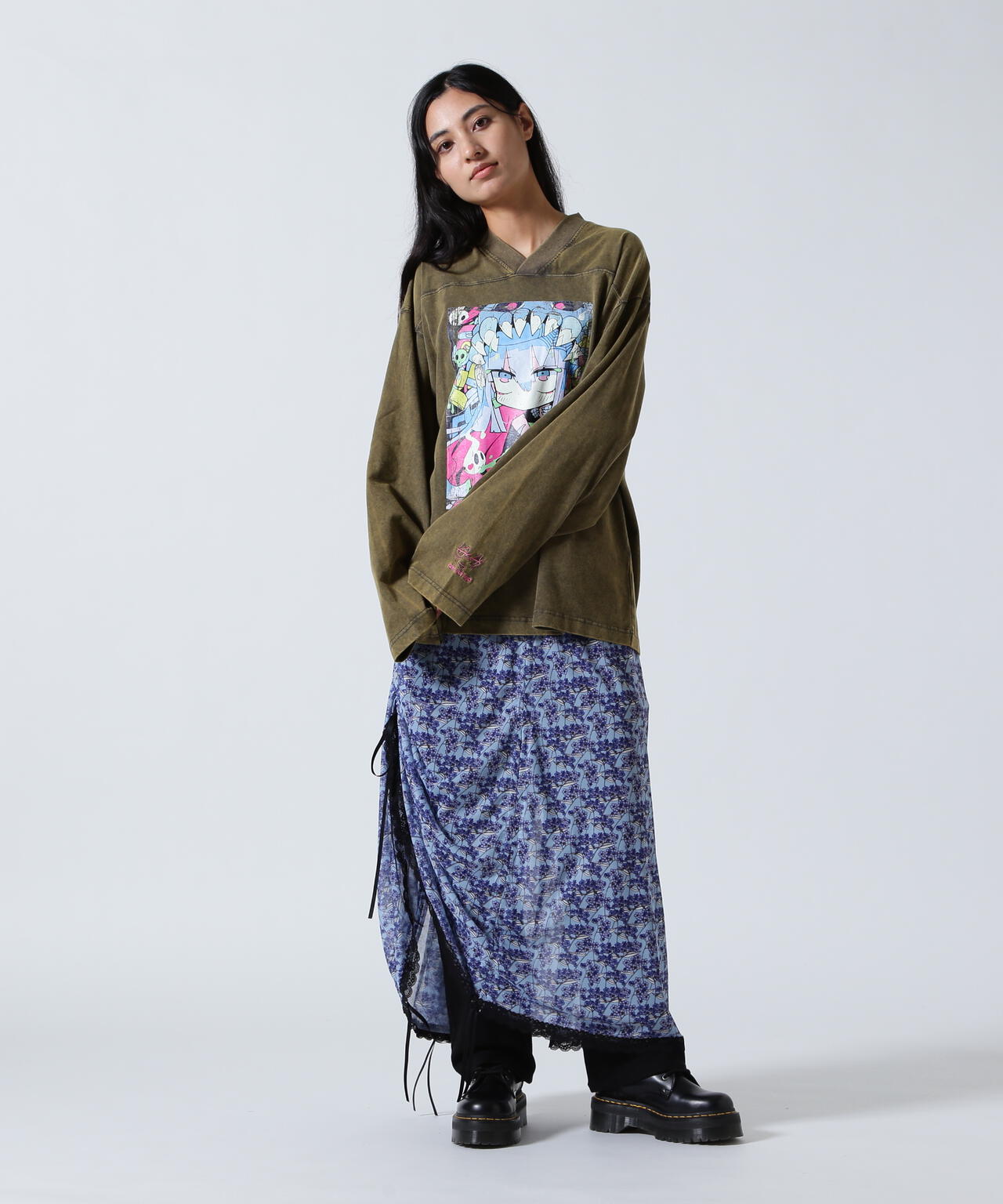 ANNA SUI NYC/アナ スイ エヌワイシー/『×寺田てら』TERAビッグロングスリーブ