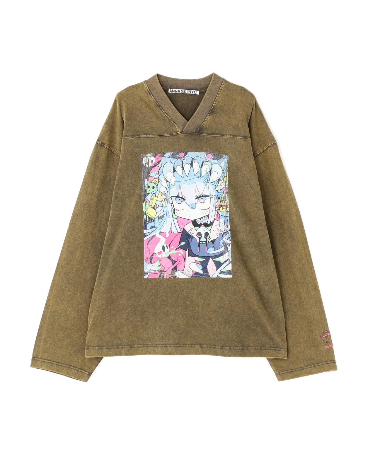 ANNA SUI NYC/アナ スイ エヌワイシー/『×寺田てら』TERAビッグロングスリーブ