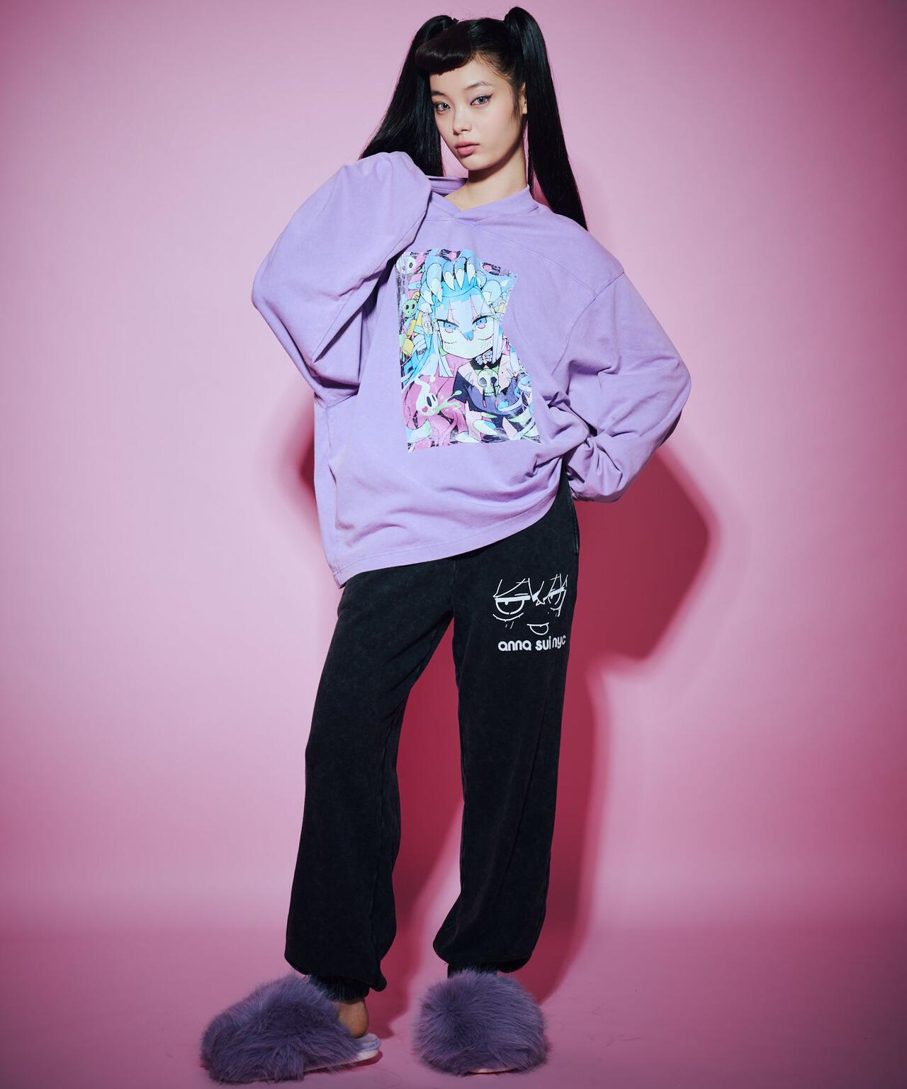 ANNA SUI NYC/アナ スイ エヌワイシー/『×寺田てら』TERAビッグロングスリーブ